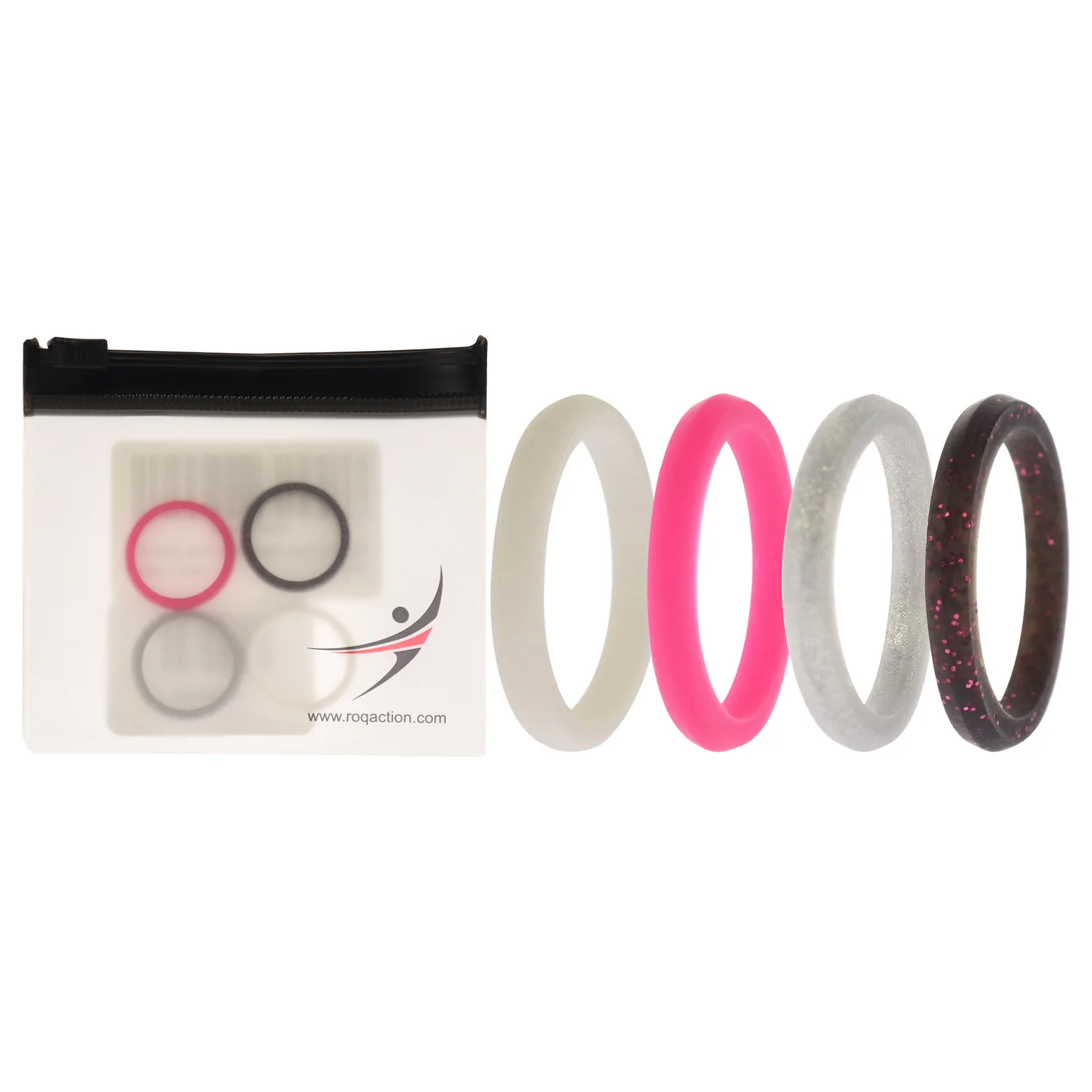 ROQ Stackable Point Ring Set for Women