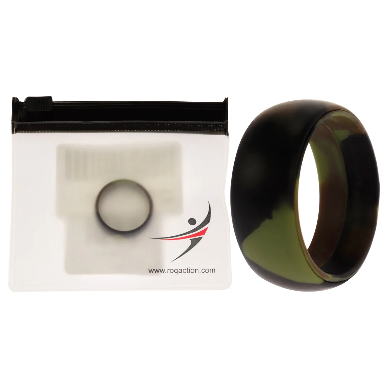 ROQ Silicone Wedding Ring - Camo for Men