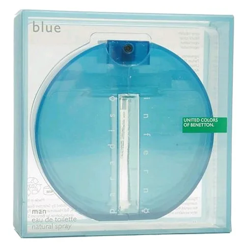 PARADISO INFERNO BLUE For Men 3.4 oz EDT Spray By BENETTON