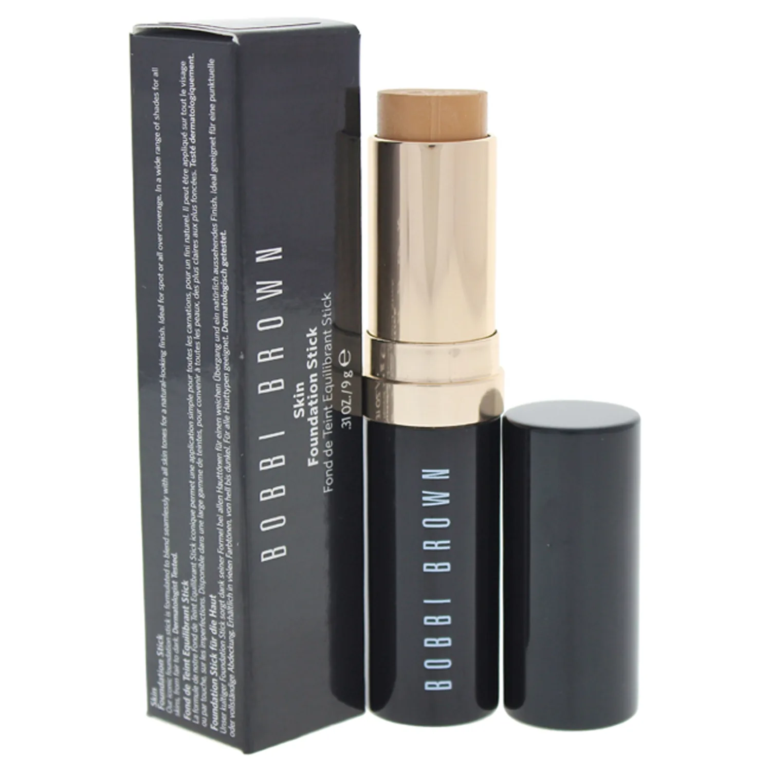 Bobbi Brown Skin Foundation Stick, Warm, Beige 0.31 Ounce