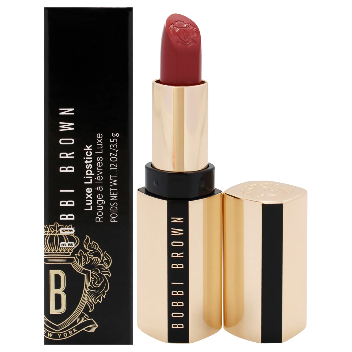 Bobbi Brown Luxe Lipstick - Soft Berry for Women - 0.12 oz Lipstick