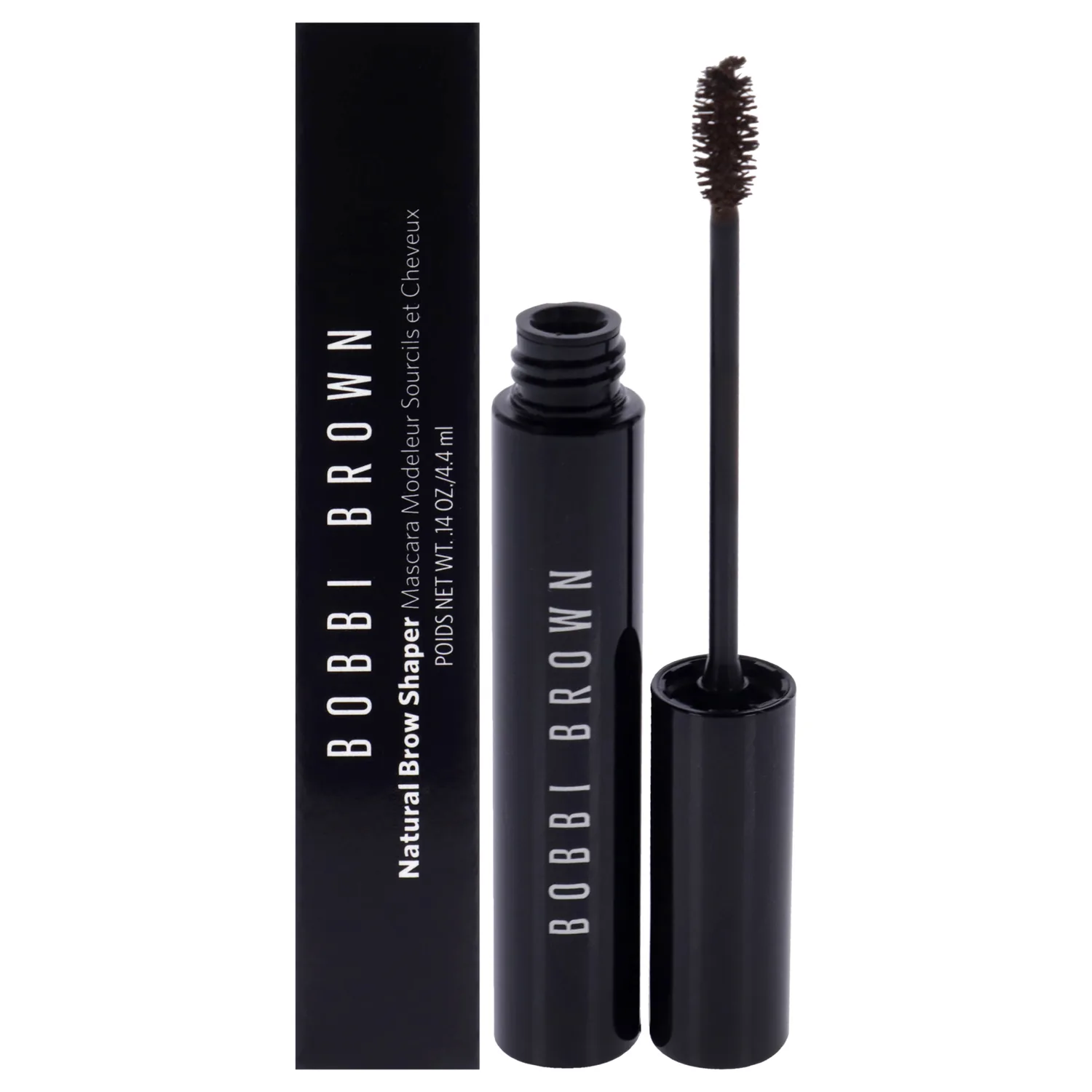 Natural Brow Shaper Mascara - 8 Rich Brown by Bobbi Brown for Women - 0.14 oz Mascara