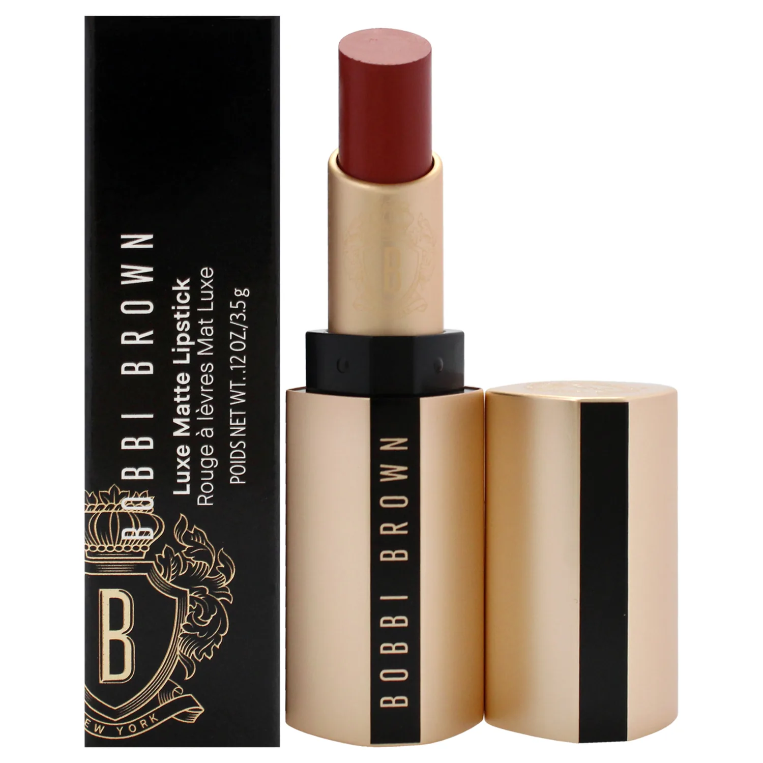 Bobbi Brown Luxe Matte Lipstick - Claret for Women - 0.12 oz Lipstick