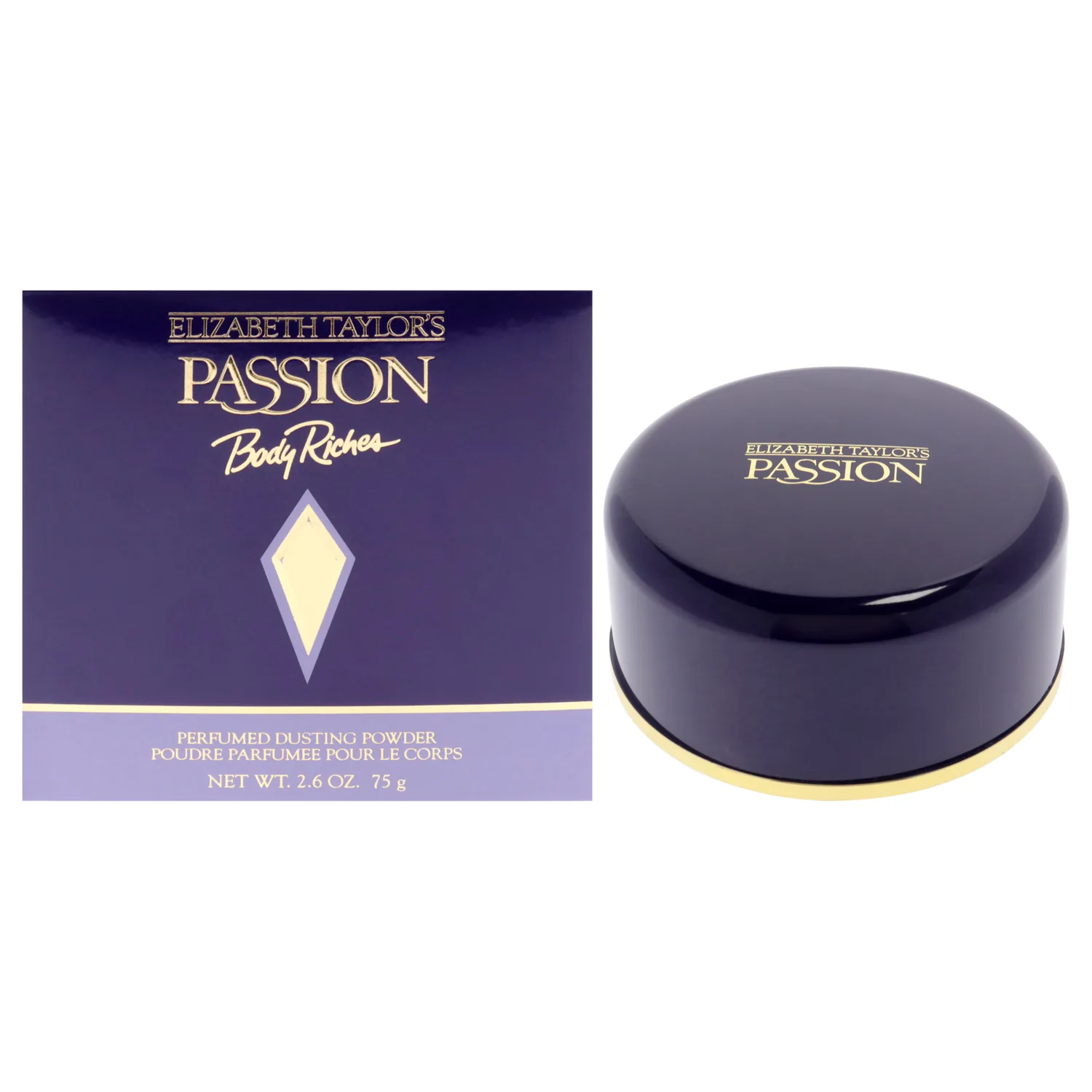 Elizabeth Taylor Passion by Elizabeth Taylor for Women - 2.6 oz Perfumed Dusting Powder - W-BB-1265