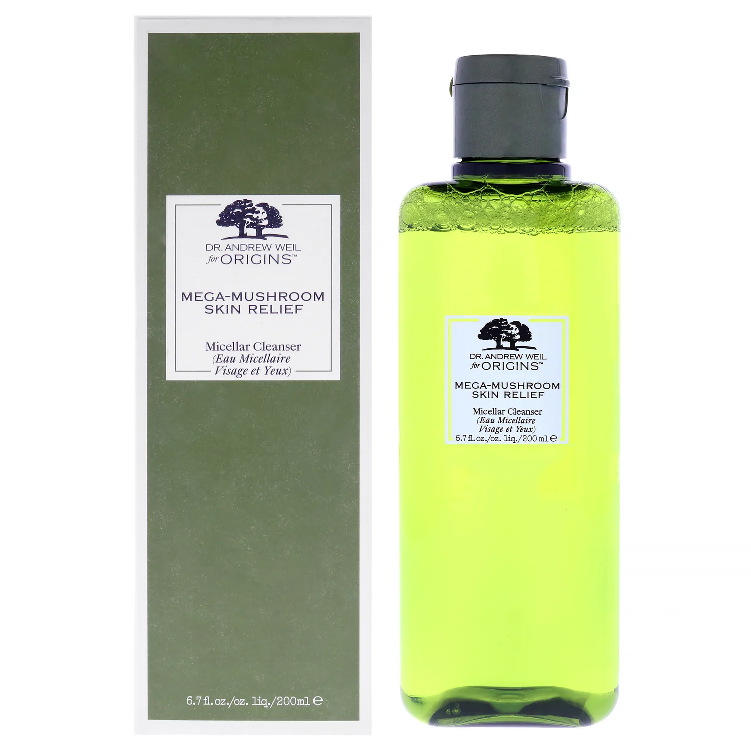 Origins Mega-Mushroom Skin Relief Micellar Cleanser 198ml / 6.7 oz