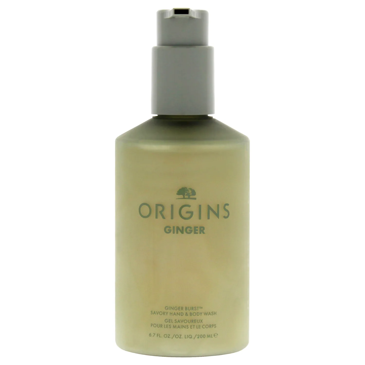 Origins Ginger Burst Savory Hand & Body Wash | Lathers & Cleanses | With Ginger, 6.7 Fl Oz