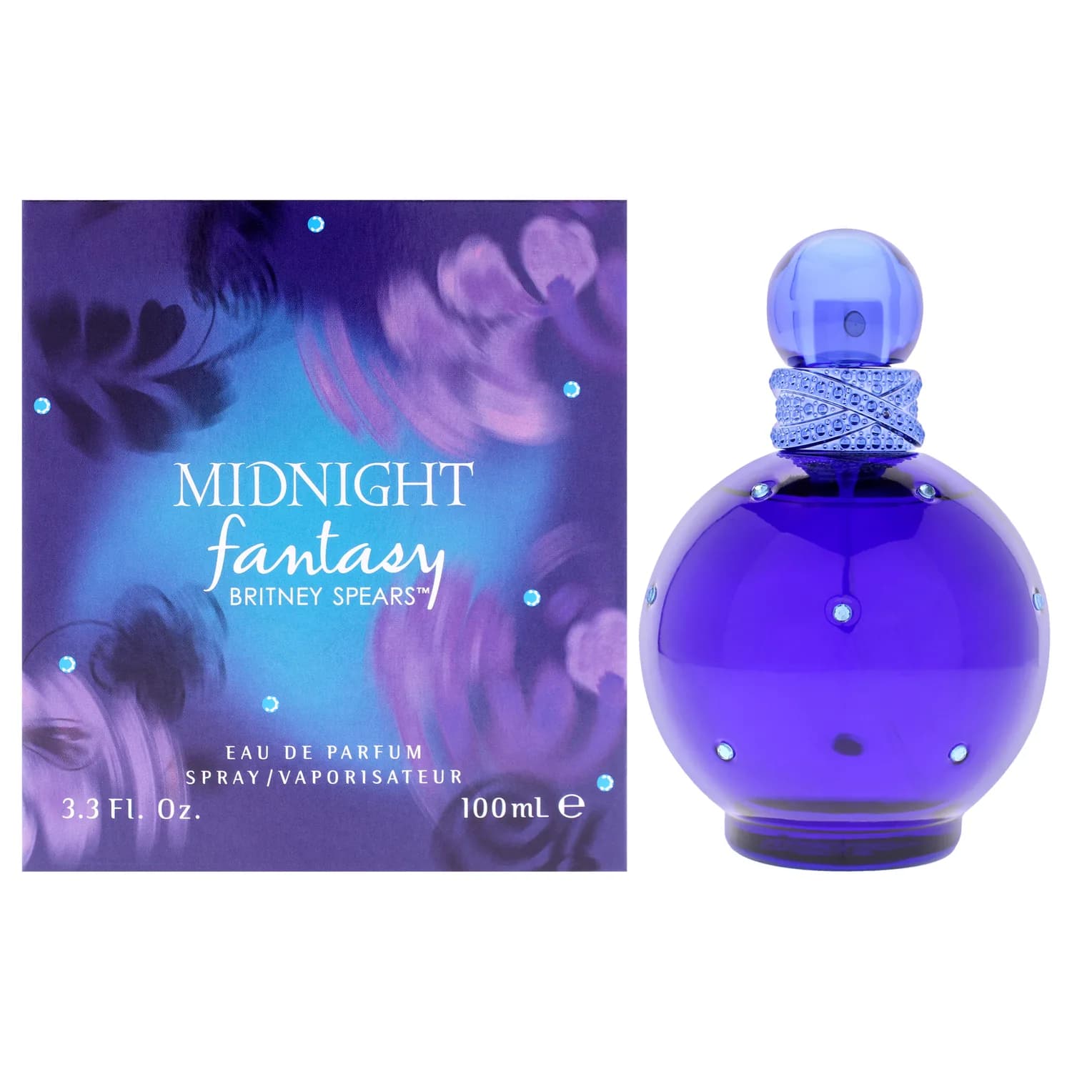 Britney Spears Midnight Fantasy Bath & Body Gift Set 100ml / 3.3 oz for Women
