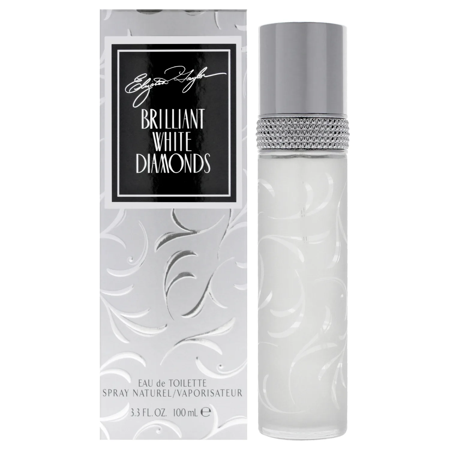 Elizabeth Taylor White Diamonds Brilliant Eau de Toilette 100ml / 3.3 oz for Women