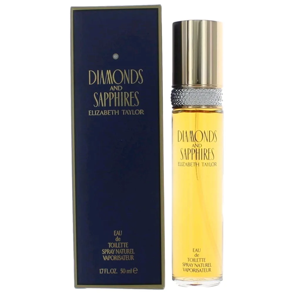 Elizabeth Taylor Diamonds and Sapphires for Women, Eau De Toilette Spray, 3.3 Fl Oz