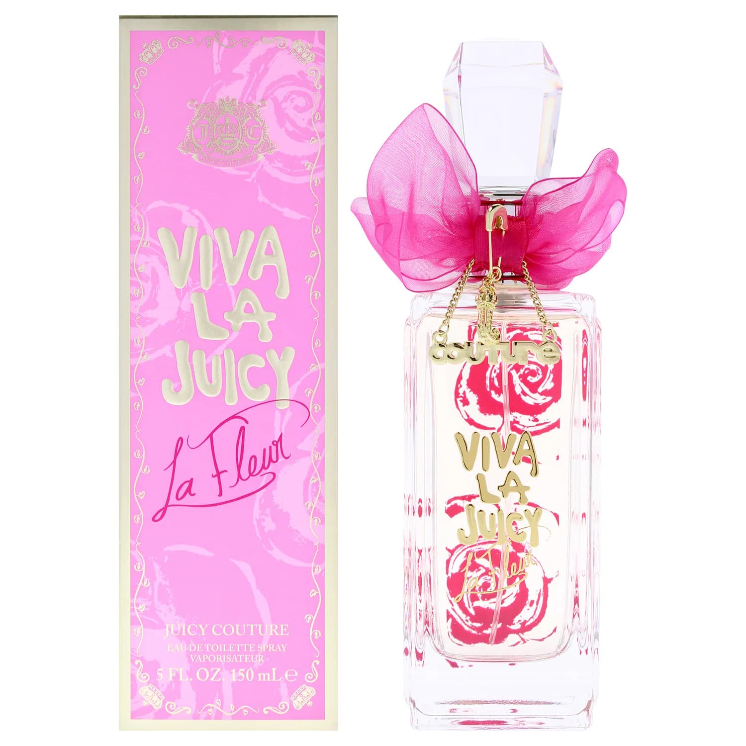 Juicy Couture Viva La Juicy La Fleur Eau de Toilette Spray for Women, 5 oz