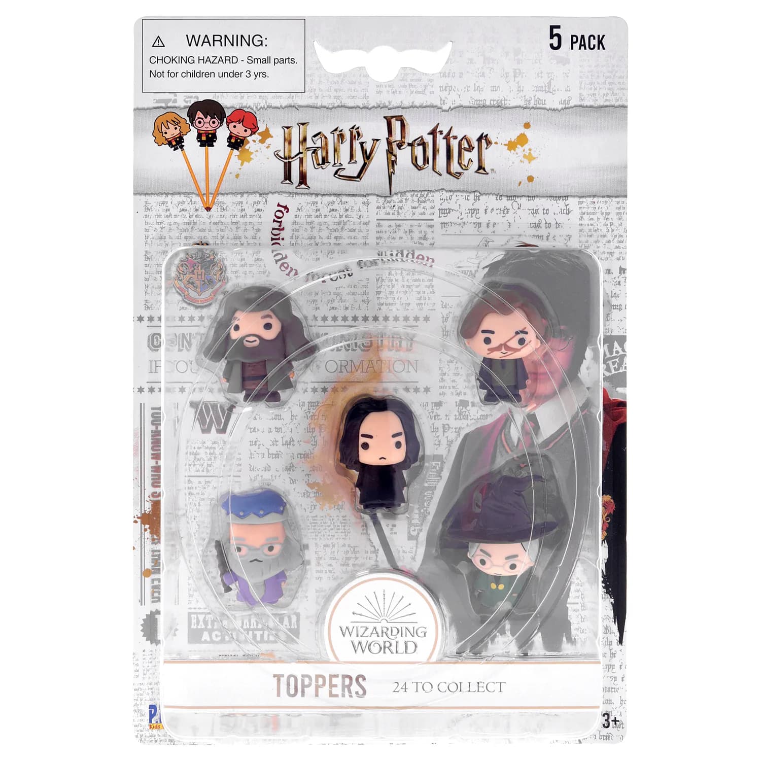 Self-Inking Harry Potter Stampers, Set of 5 – Harry Potter Gifts, Collectables, Party Decor, Cake Toppers – Remus Lupin, Rubeus Hagrid, Severus Snape, and More by PMI, 2.5 in. Tall