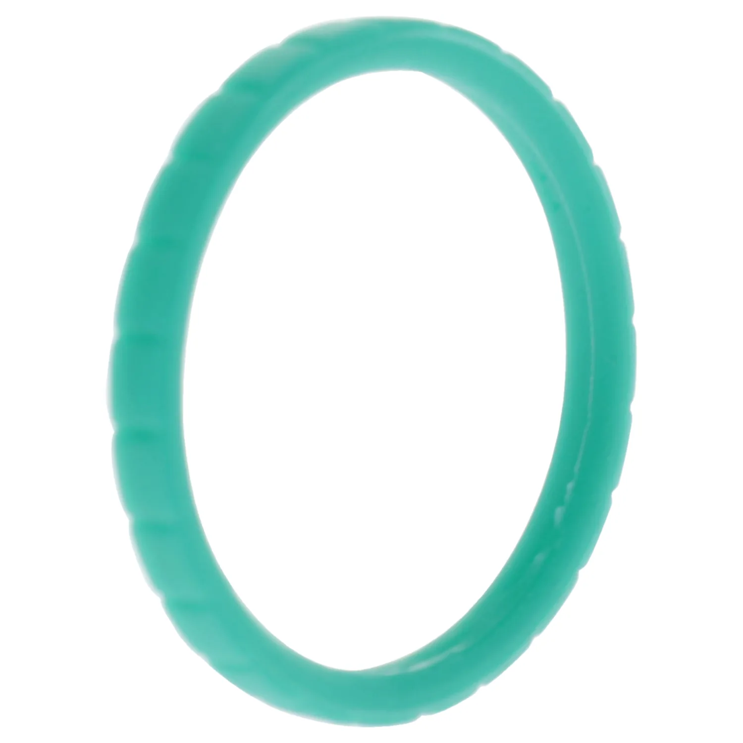 ROQ Stackable Lines Ring - Turquoise for Women