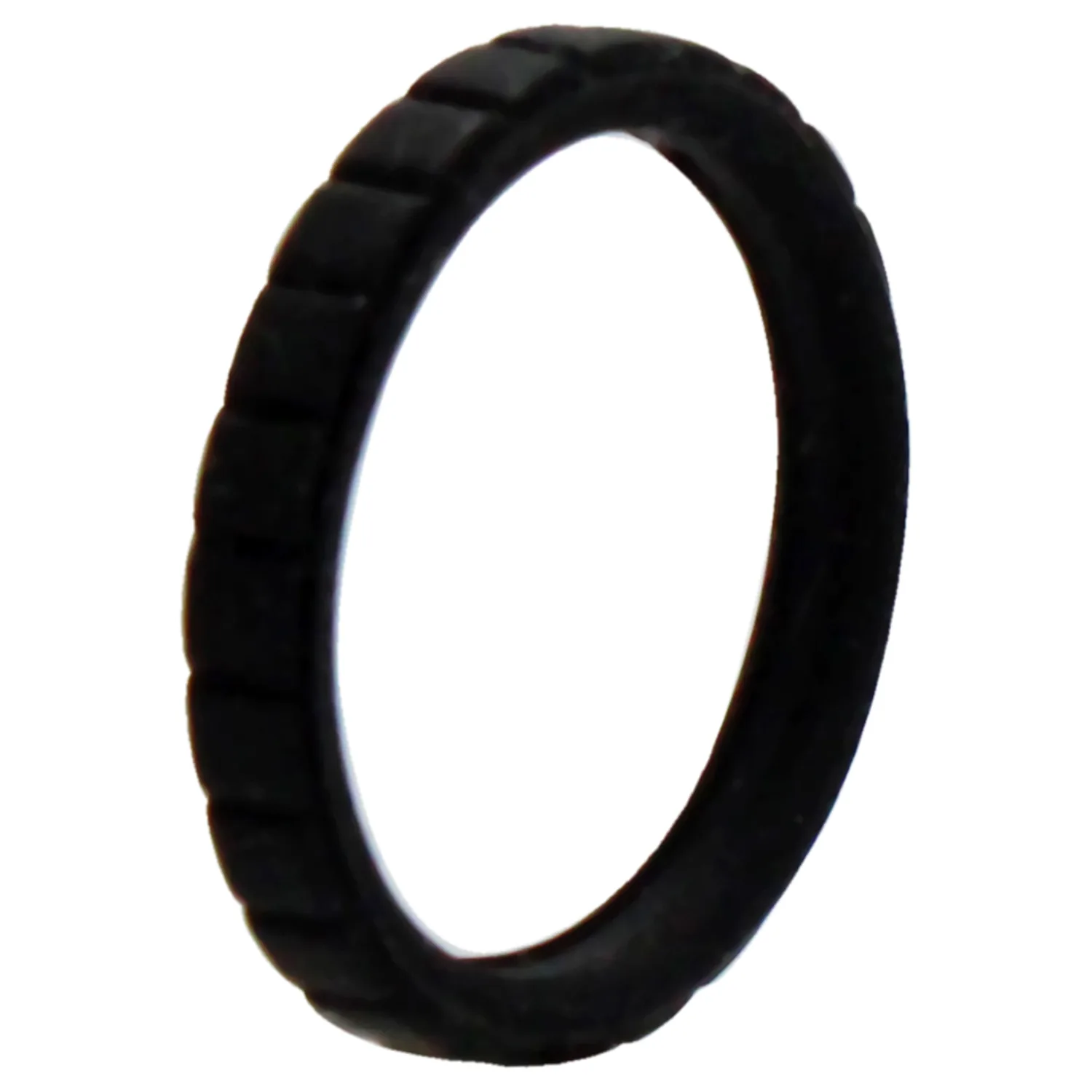 ROQ Stackable Lines Silicone Wedding Band for Women