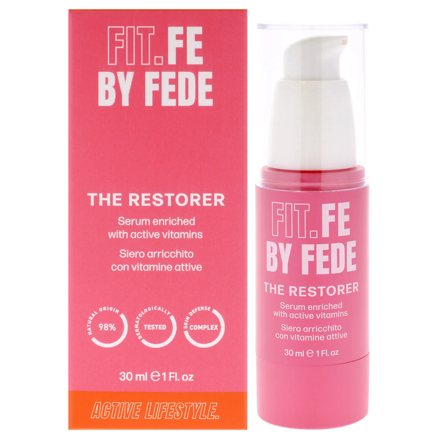 Fit.Fe By Fede The Restorer Facial Serum 30ml / 1 oz