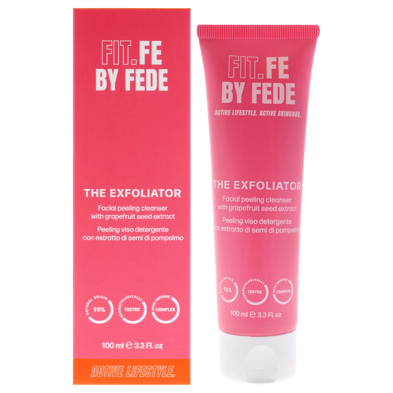 Fit.Fe By Fede The Exfoliator Facial Cleanser 101ml / 3.4 oz