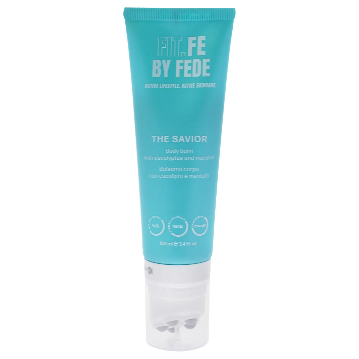 FIT.FE By FEDE The Savior Recovery Balm - Muscle Recovery Balm - Post Workout Gel - Sore Muscle Relief - Post-Workout Relief - 3.4 oz.