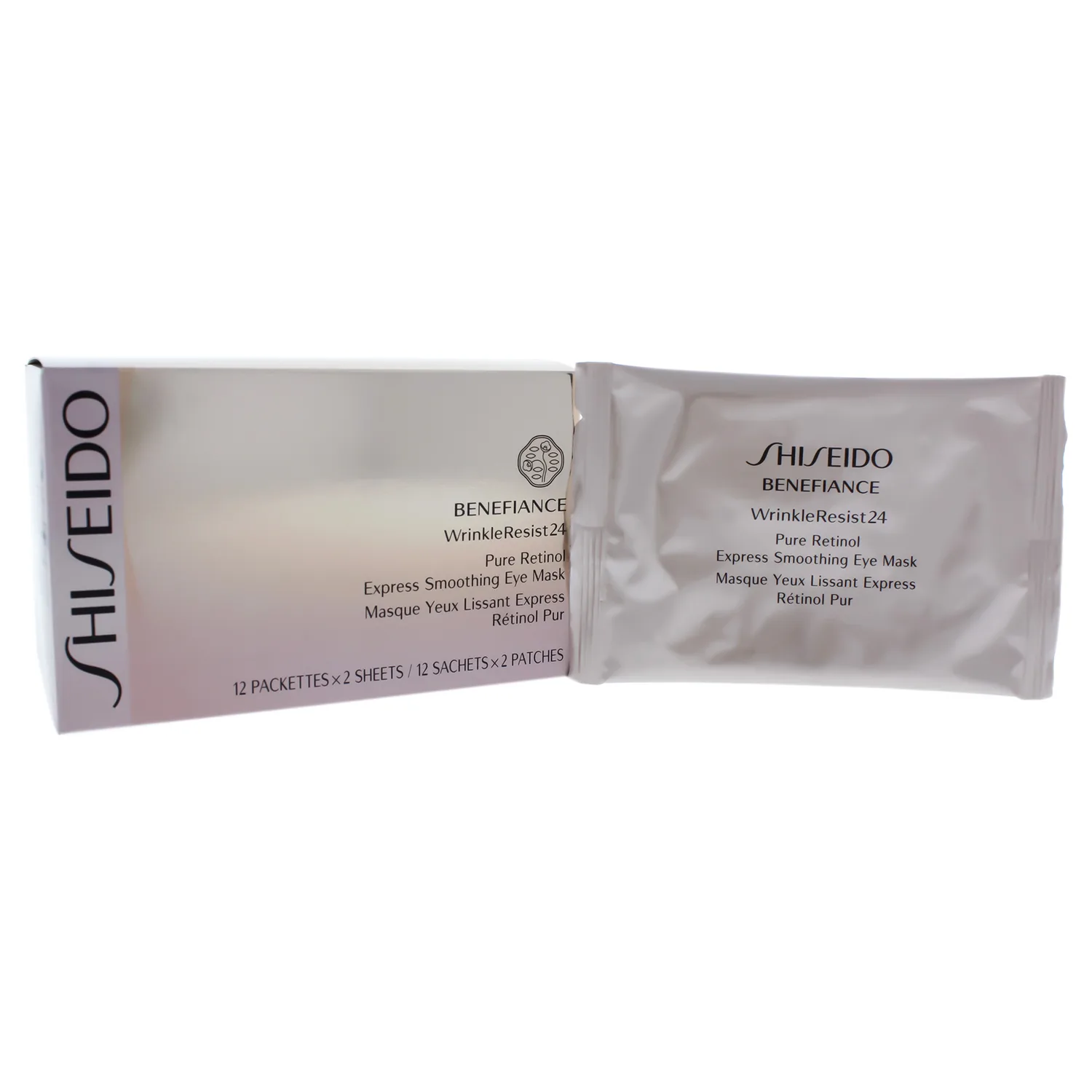 Shiseido Benefiance WrinkleResist24 Pure Retinol Express Smoothing Eye Mask