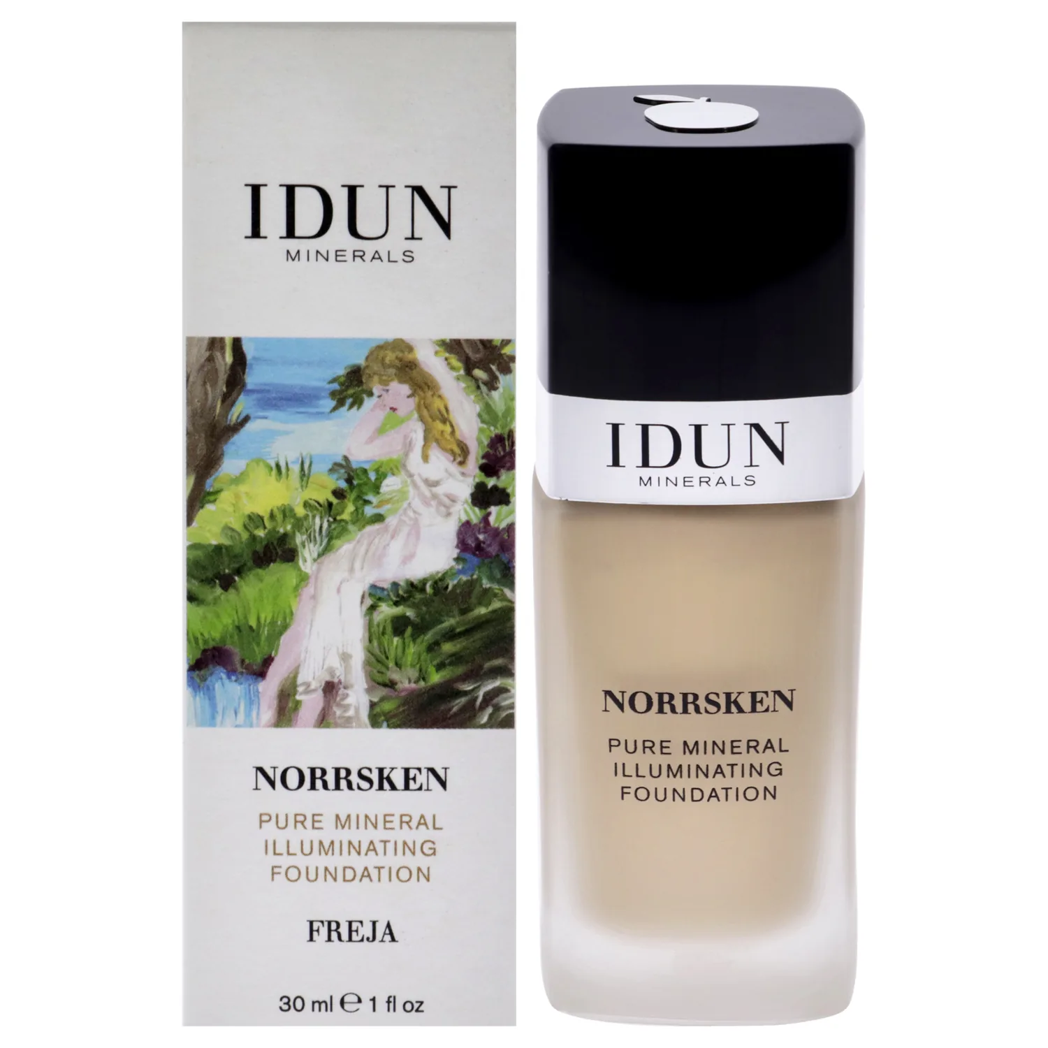 Idun Minerals Norrsken Foundation 206 Freja Warm Light 1 oz