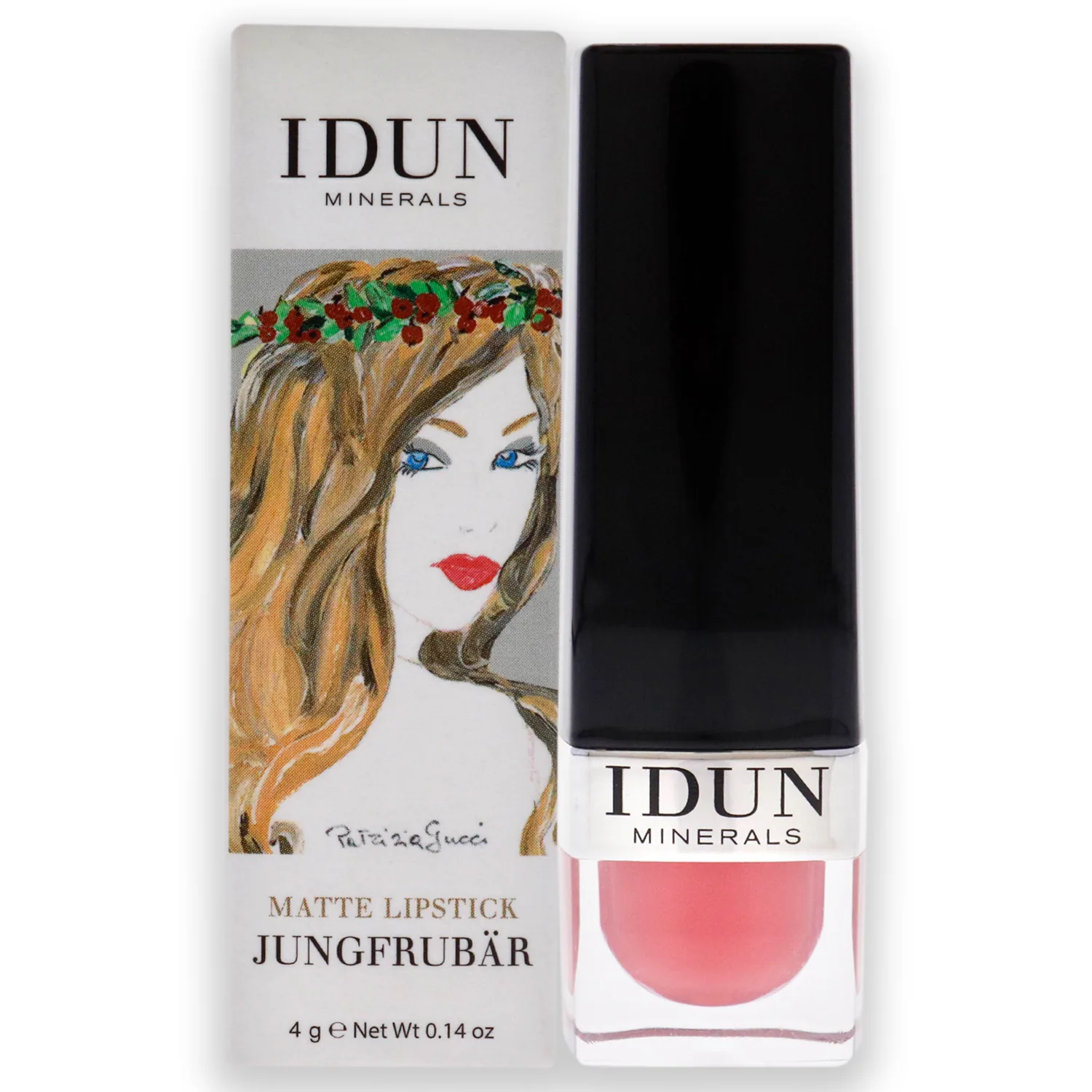 Idun Minerals 103 Jungfrubar Matte Lipstick 0.14 oz