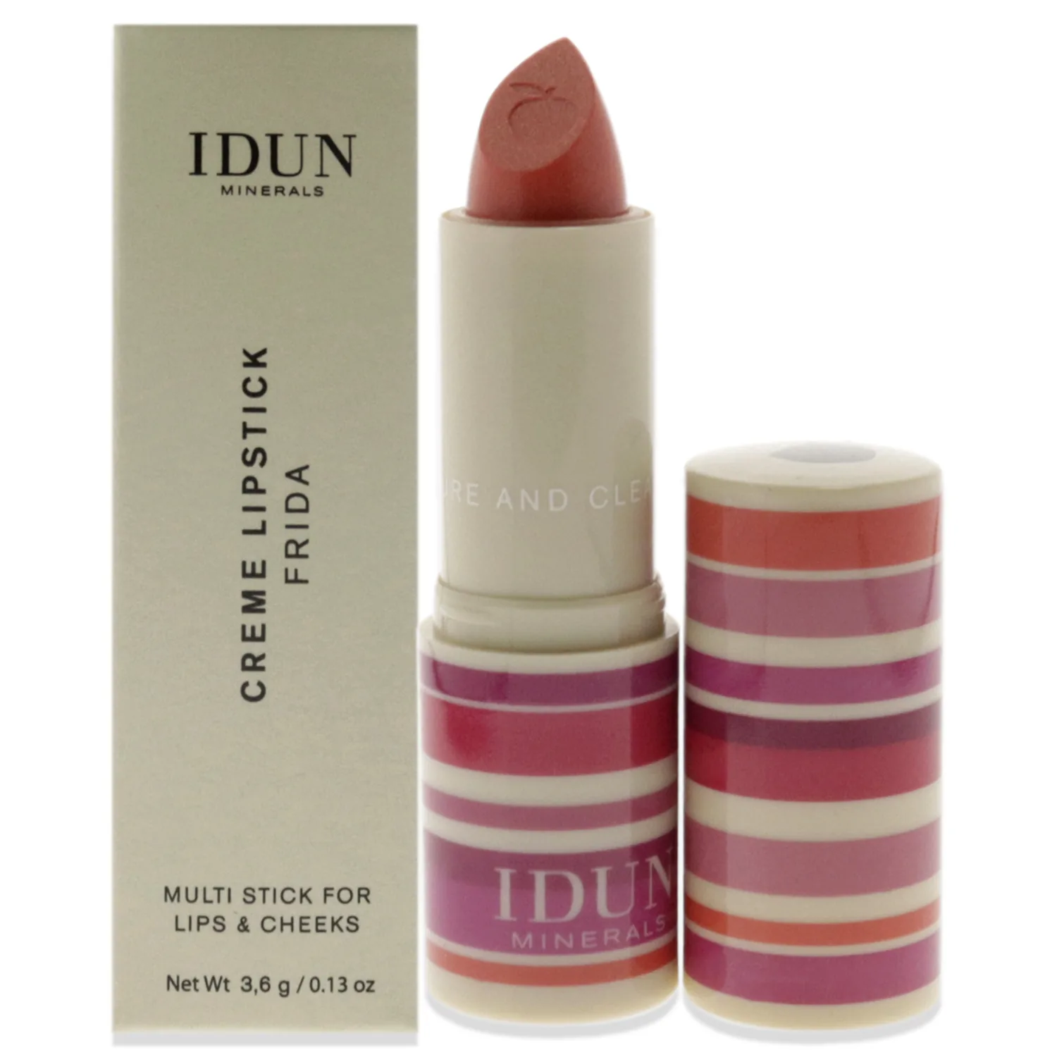 Idun Minerals Creme Lipstick - 203 Frida 0.13 oz