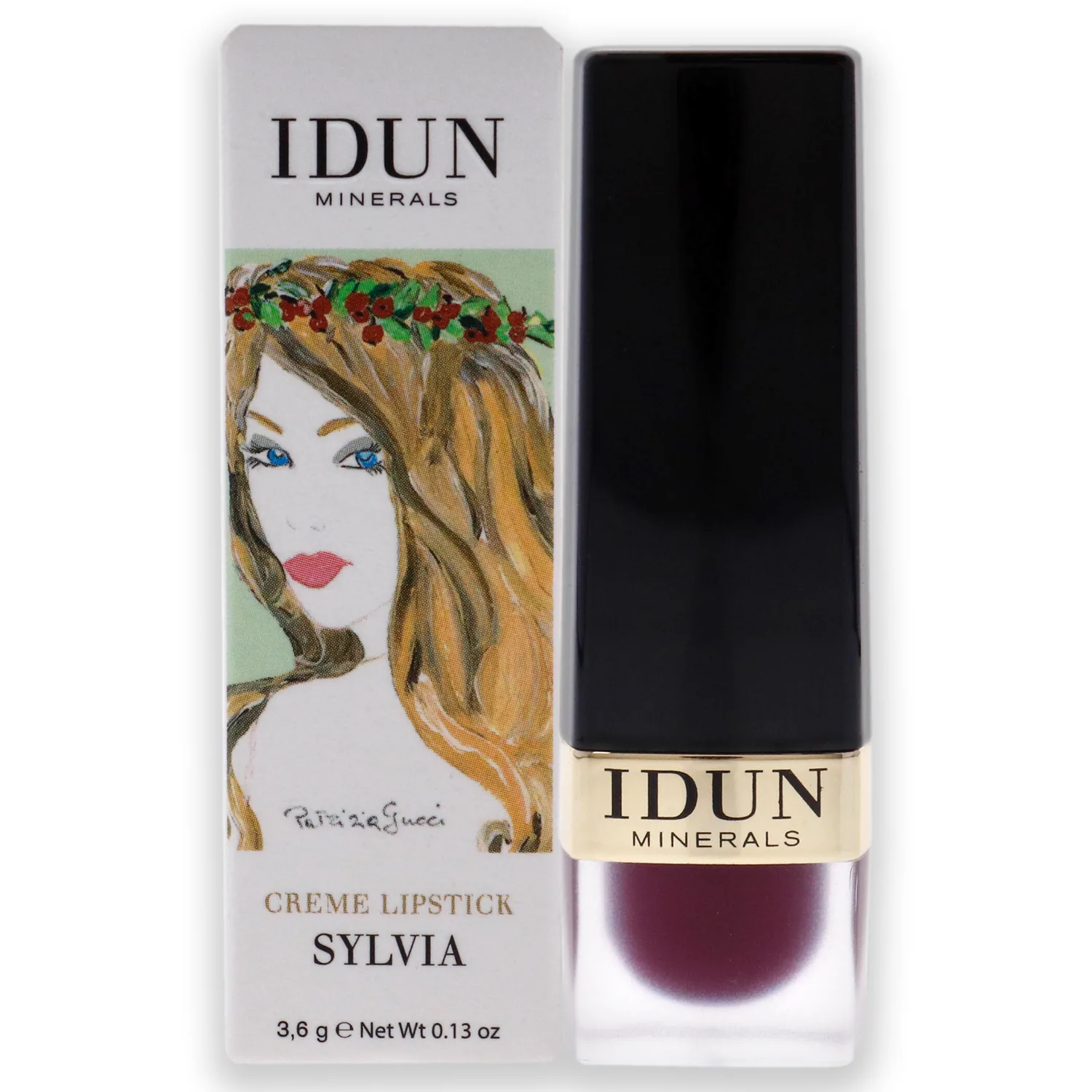 Idun Minerals Creme Lipstick - 206 Sylvia 0.13 oz