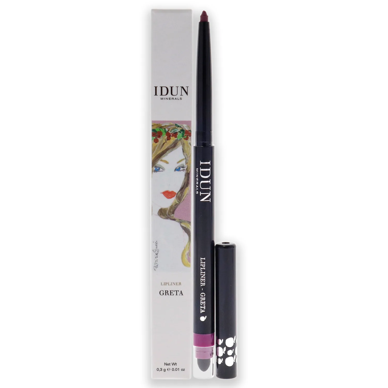 Idun Minerals Greta Bordeaux Lip Liner 0.01 oz