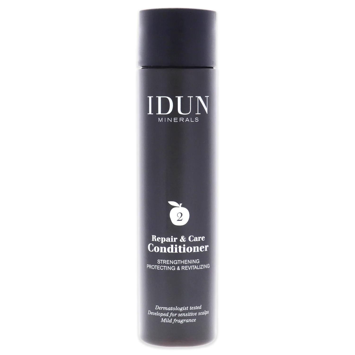 IDUN Minerals Repair Conditioner - Detangler For Dry/Damaged Hair - Intense Moisture & Strength - Soft/Silky - Malic Acid, Apple Stem Cell & Sunflower, Betaine & Panthenol - 100% Vegan - 8.45 oz