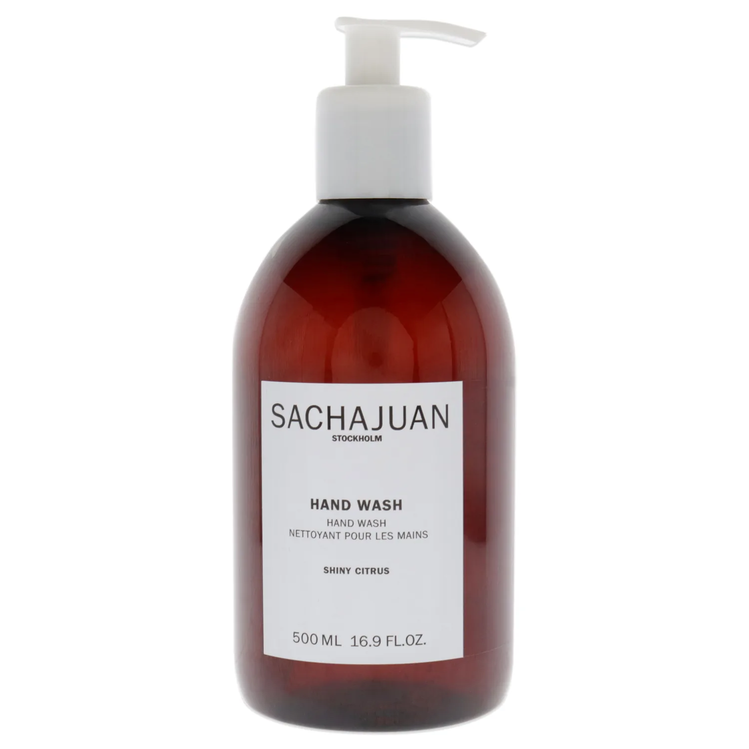 SachaJuan Shiny Citrus Scent Hand Wash 500ml / 16.9 oz