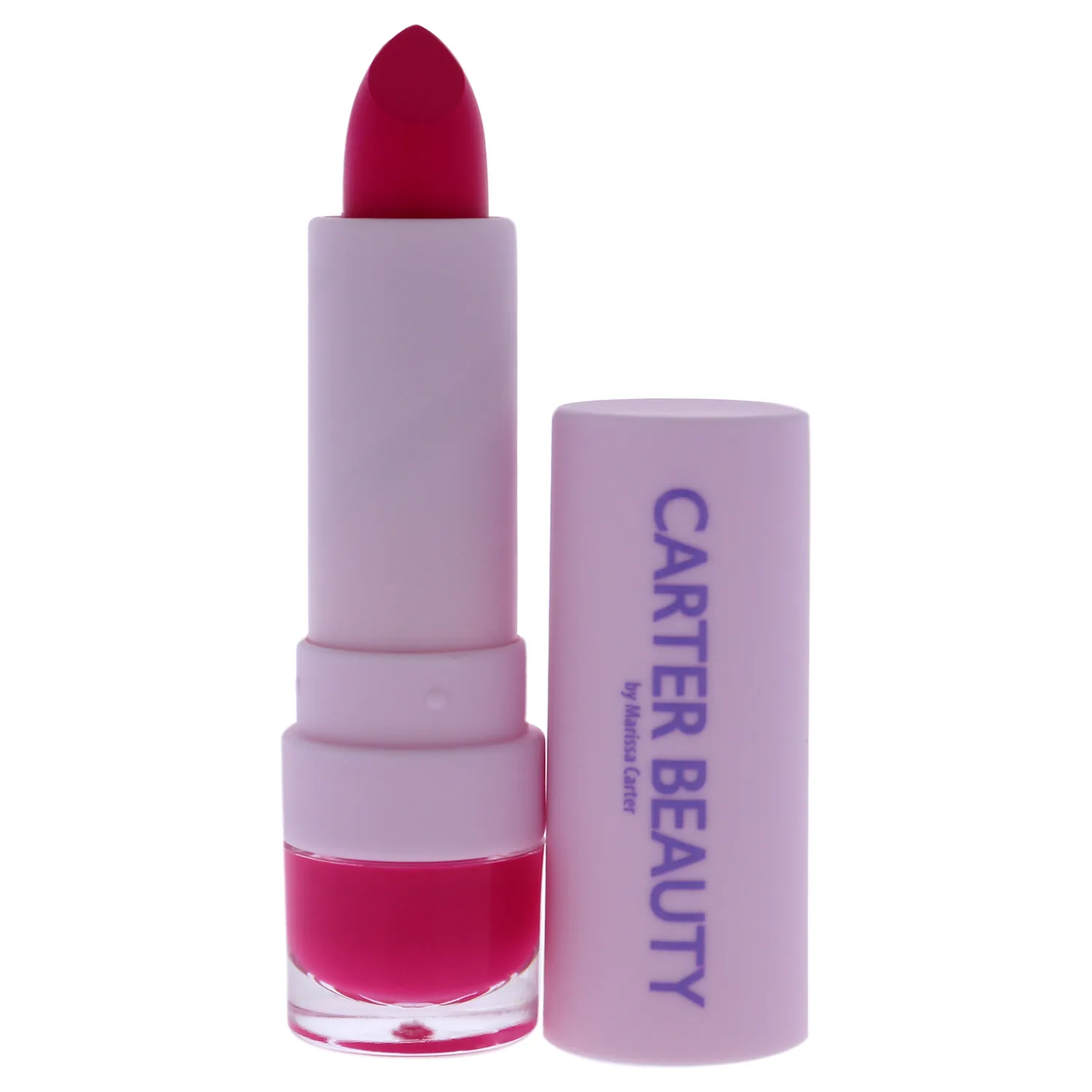 Carter Beauty By Marissa Carter Word Of Mouth Lipstick - Intense Color With A Smooth Matte Finish - Can Be Used With Free Speech Lip Tint For A Glossy Look - Bey - 0.16 Oz