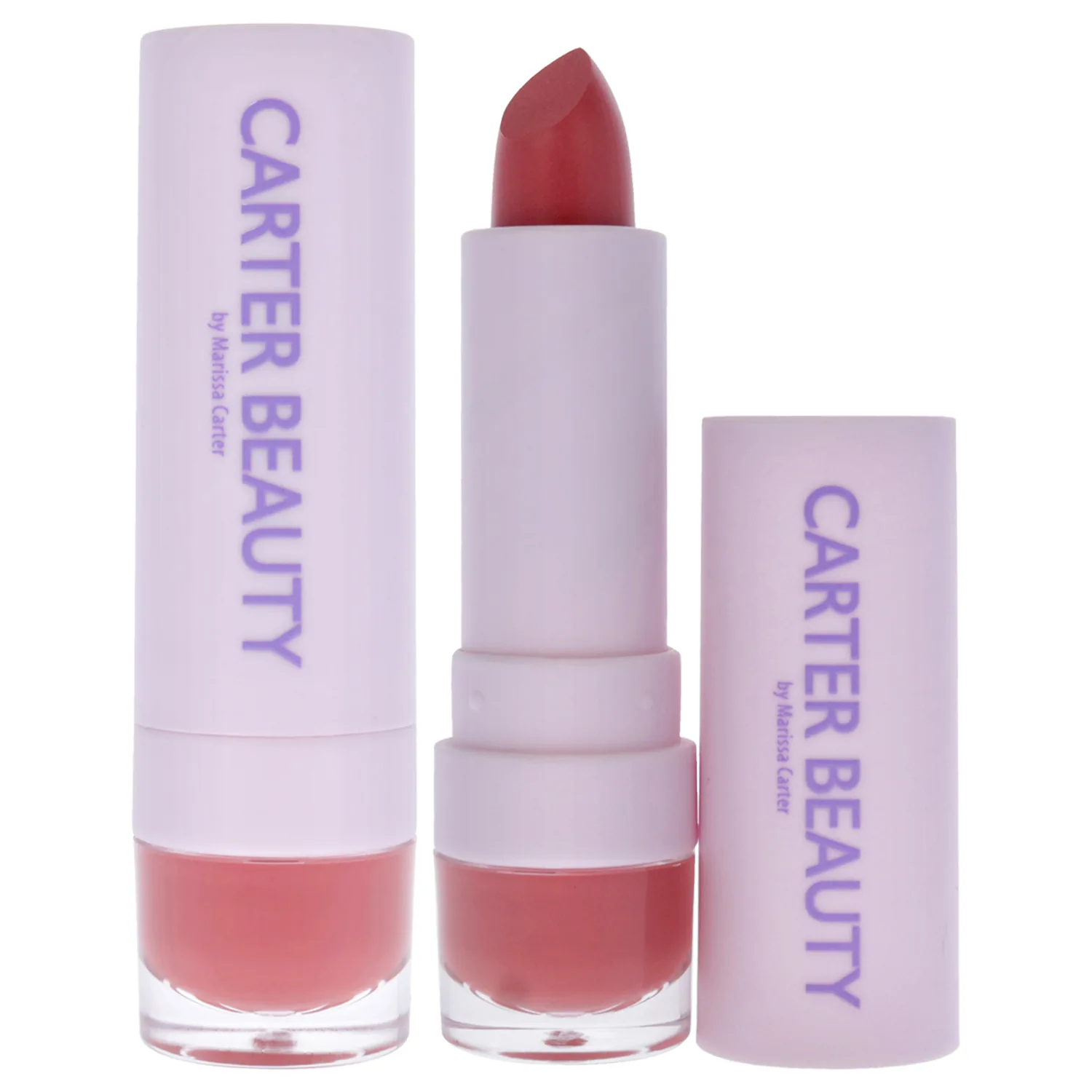 Carter Beauty Word Of Mouth Lipstick - Intense Color With A Smooth Matte Finish - Long-Lasting Comfortable Wear - Can Be Used With Free Speech Lip Tint For A Glossy Look - Diana - 0.16 Oz
