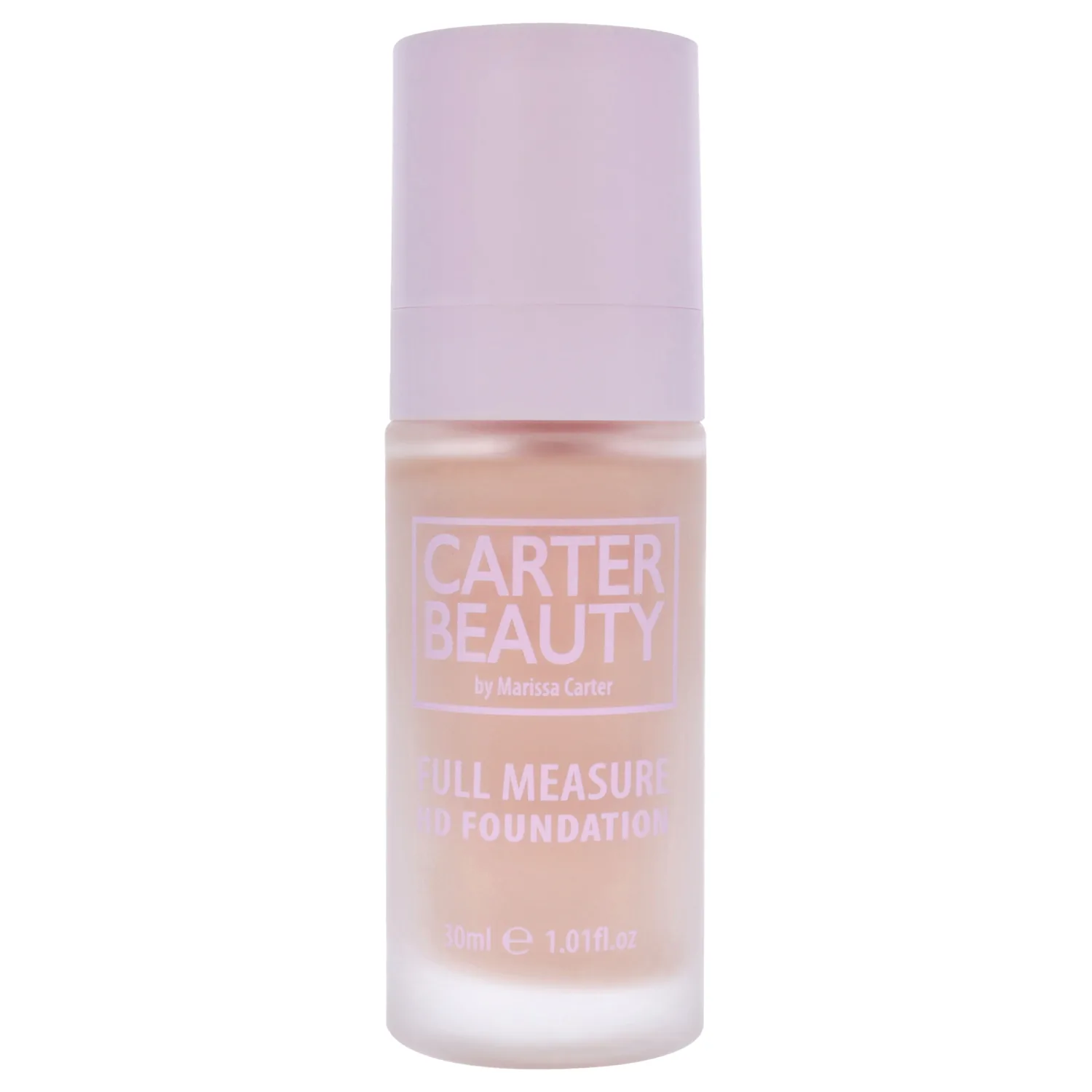 Carter Beauty By Marissa Carter Full Measure HD Foundation- Water-Based, Super Soft Skin Perfector - Vegan And Cruelty Free, Paraben And Sulfate Free - Meringue - 1.01 OZ