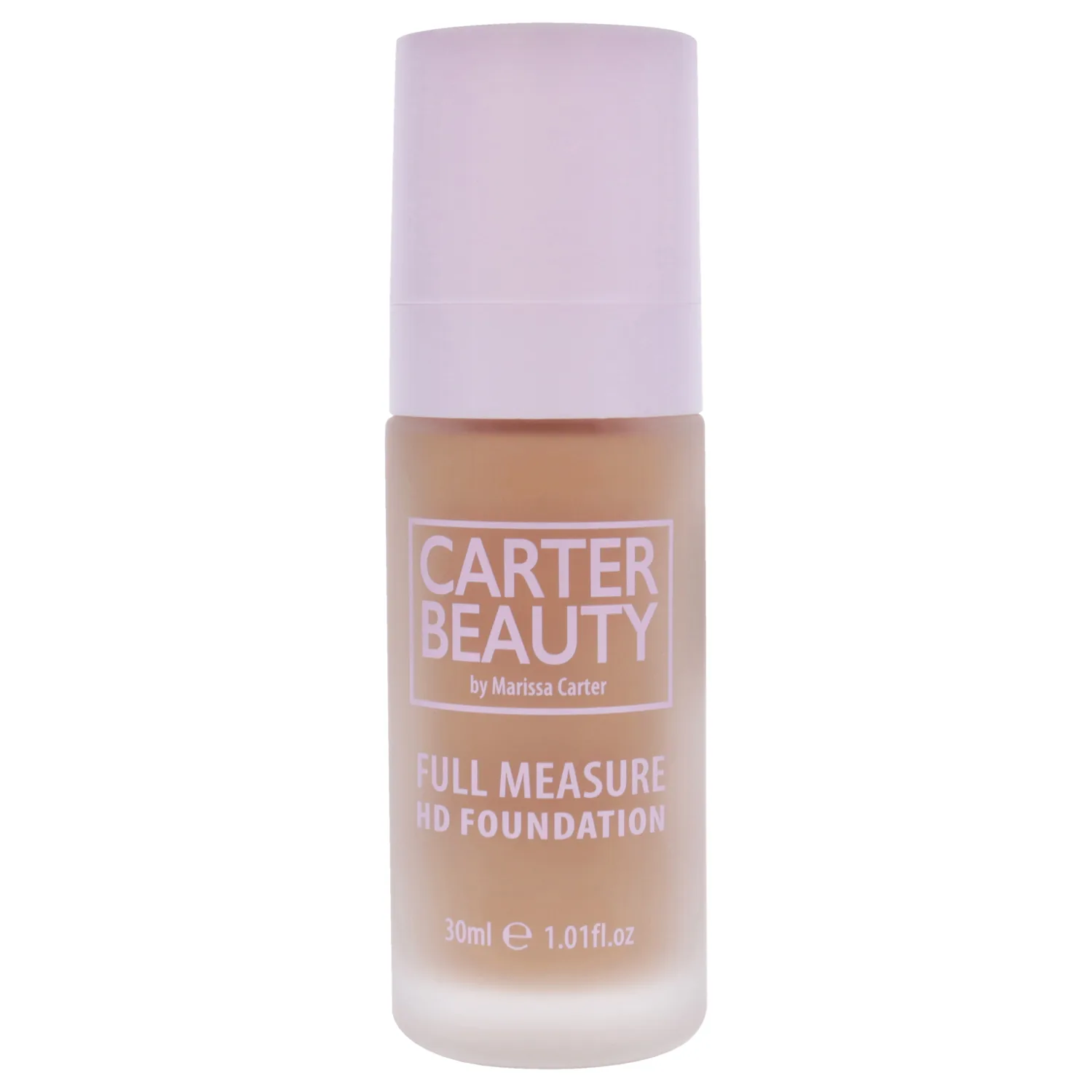 Carter Beauty Full Measure HD Foundation - Lightweight, Full Coverage Matte Formula - Water-Based, Super Soft Skin Perfector - Vegan And Cruelty Free, Paraben And Sulfate Free - Gingerbread - 1.01 OZ