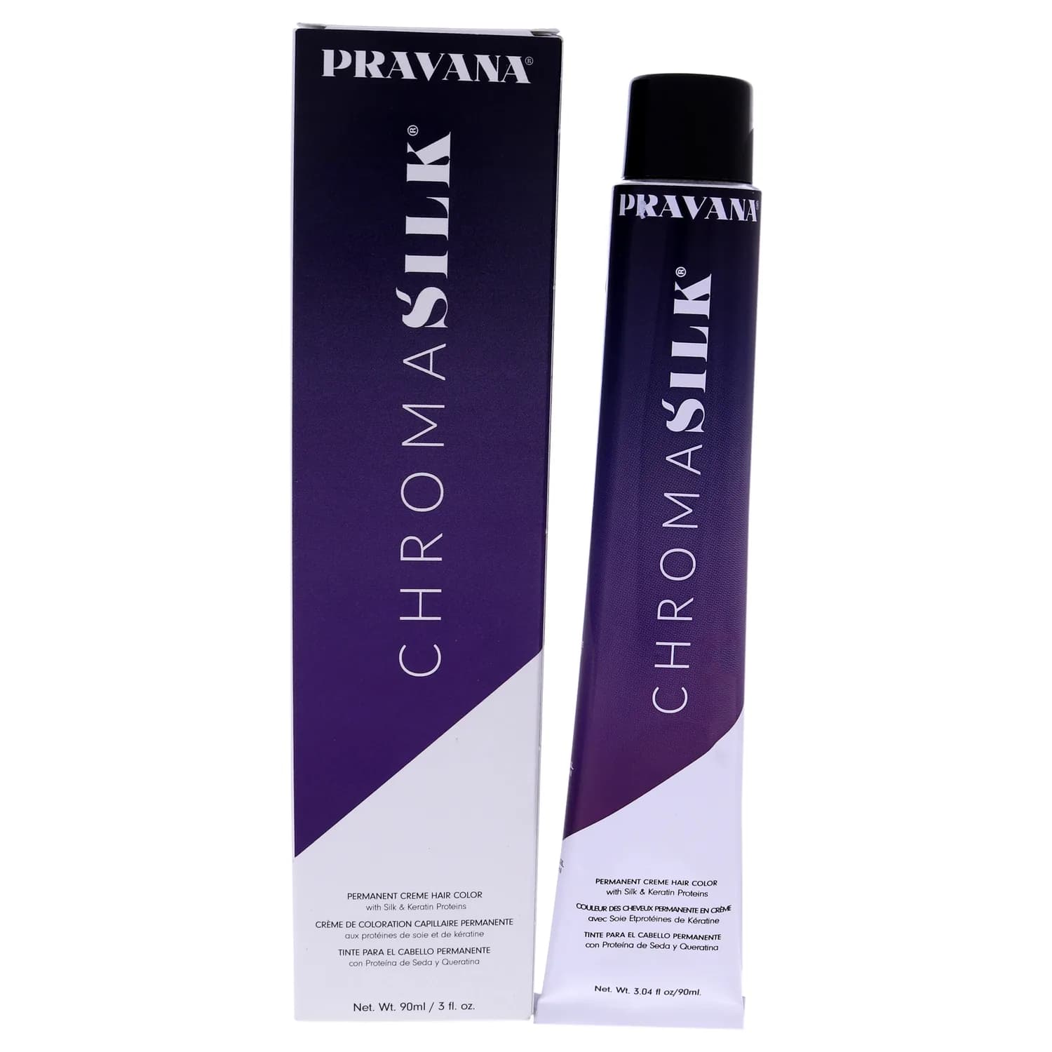 Pravana ChromaSilk Creme Hair Color - 7.5 Mahogany Blonde 3 oz
