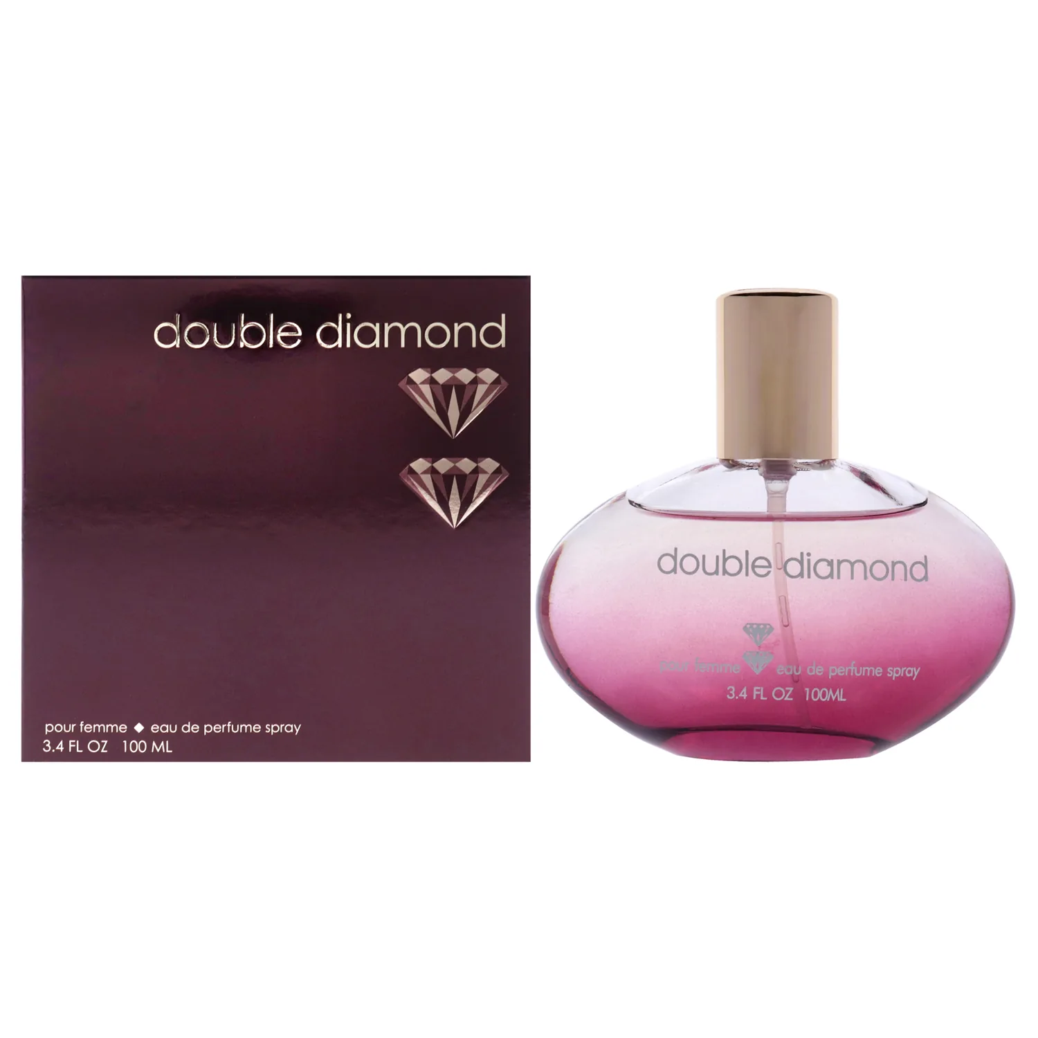 YZY Perfume Double Diamond Eau de Parfum 100ml / 3.4 oz for Women