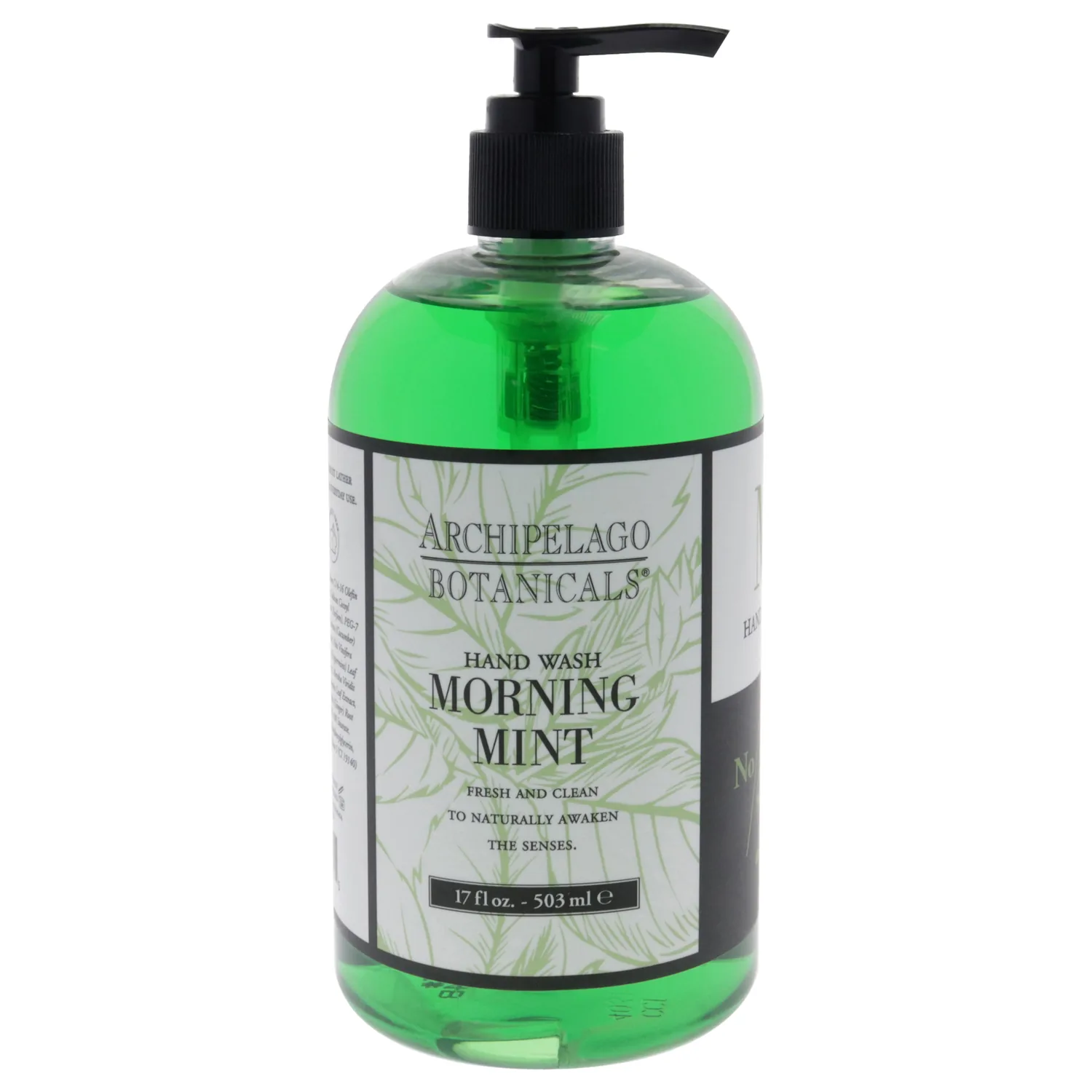 Archipelago Botanicals Morning Mint Liquid Hand Soap 503ml / 17 oz