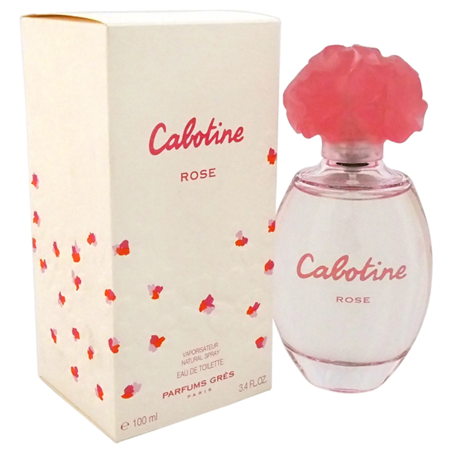 Parfums Gres Cabotine Rose Edt for Women 3.4 Oz/ 100 Ml, 3.4 Fl Oz