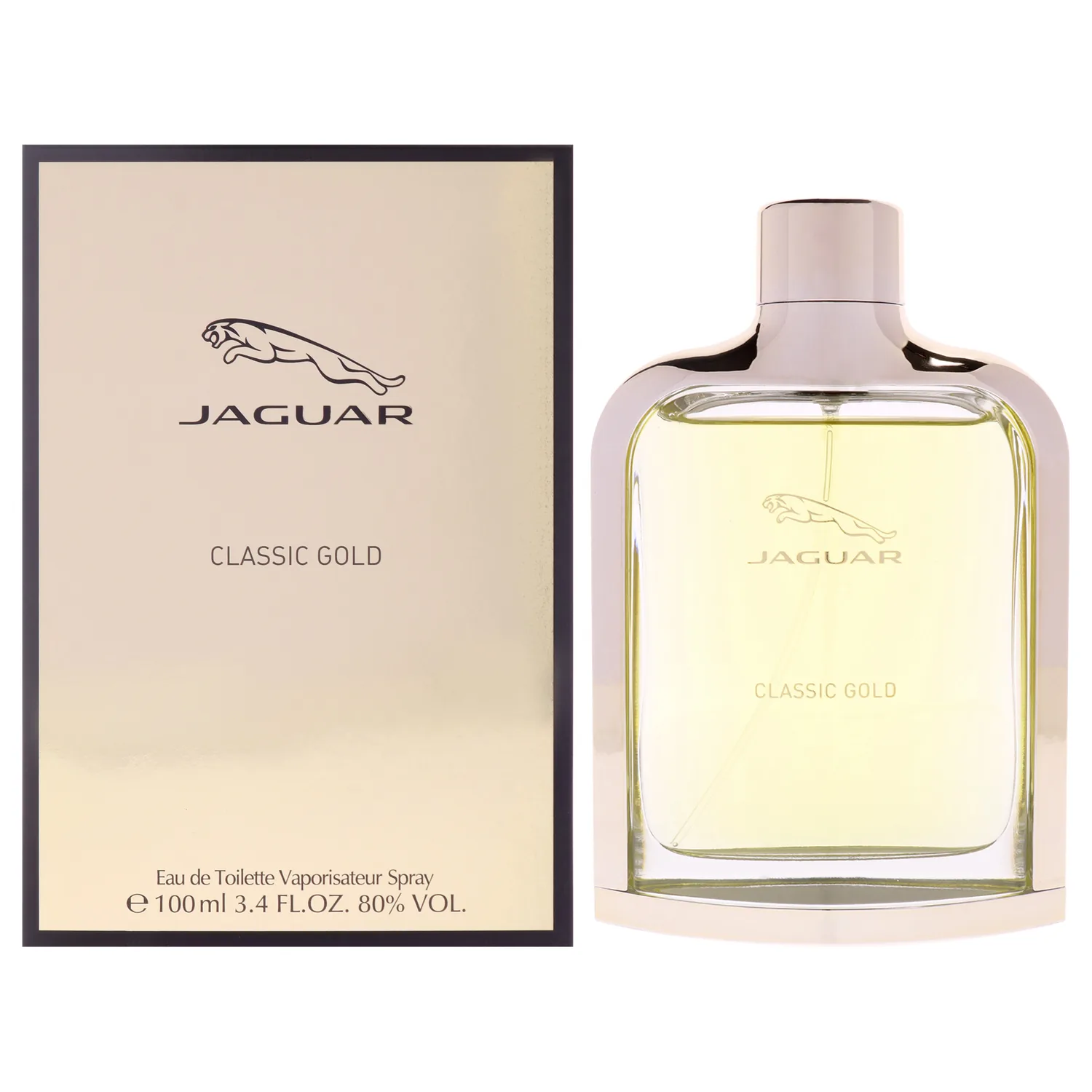 Jaguar Classic Gold Eau de Toilette 100ml / 3.4 oz for Men