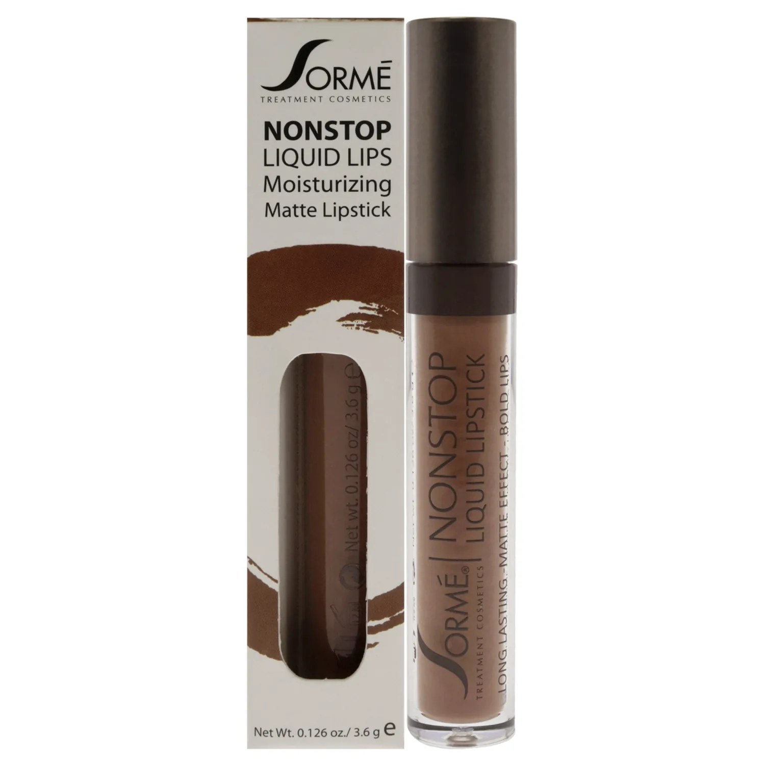 Sorme Nonstop Moisturizing Matte Liquid Lipstick - 271 Ribbon 0.126 oz