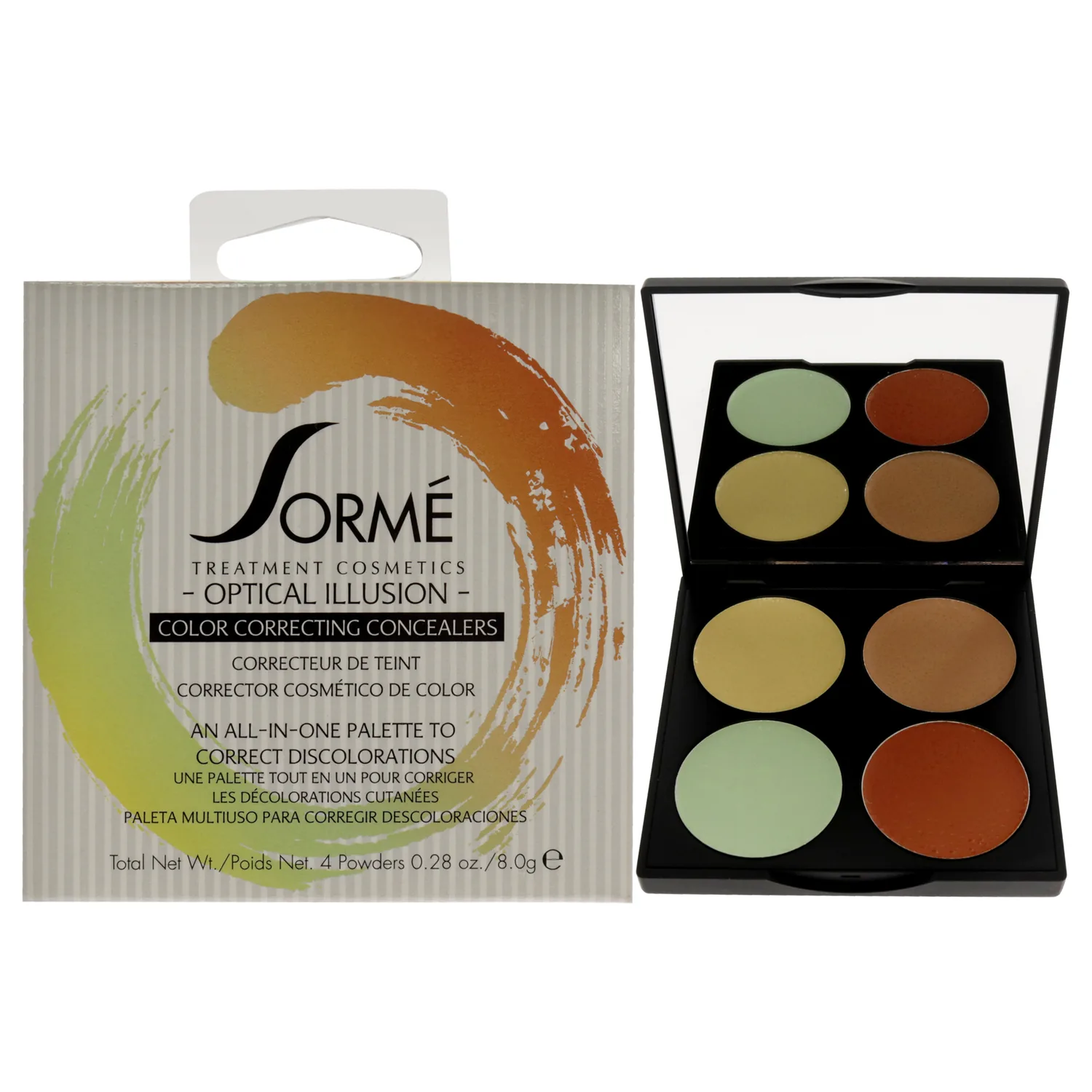 Sorme Optical Illusion Color Correcting Palette 8ml / 0.28 oz