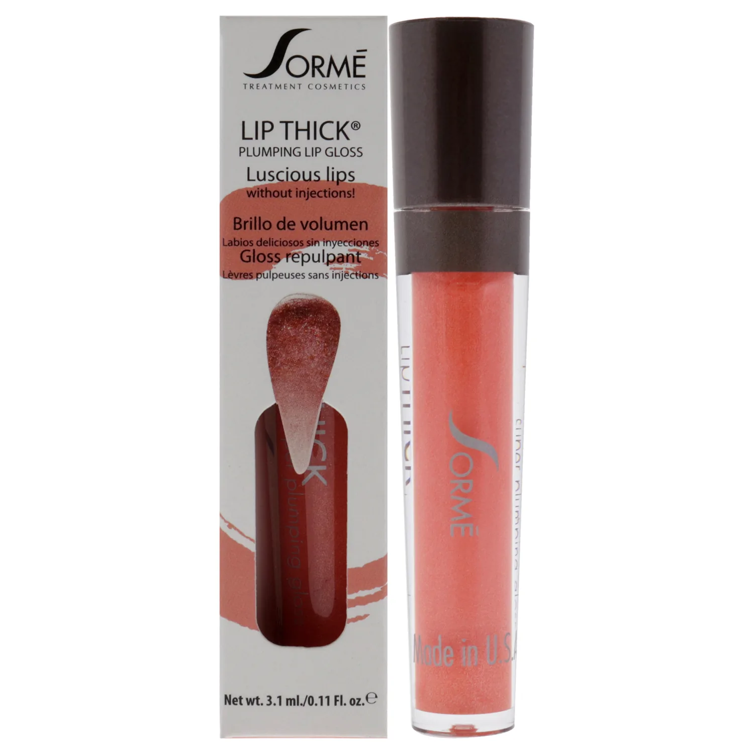 Sorme Lip Thick Plumping Lip Gloss - Blinki 0.11 oz