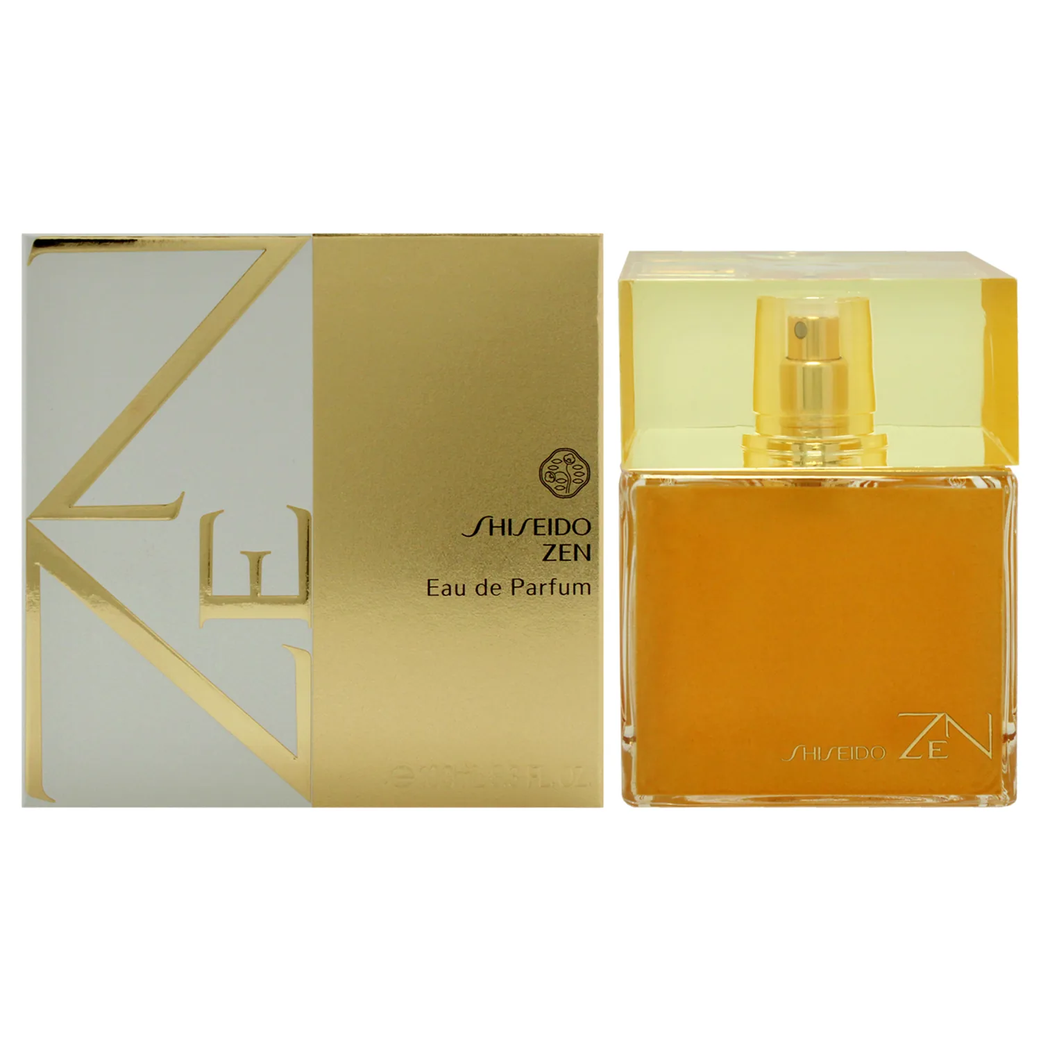 Shiseido Zen Eau De Parfum - 3.3 fl oz - Floral Scent Layered with Amber & Wood