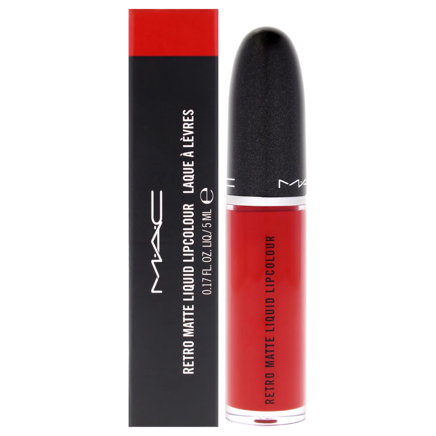 MAC Retro Matte Liquid Lipstick - 105 Feels So Grand for Women - 0.17 oz Lipstick