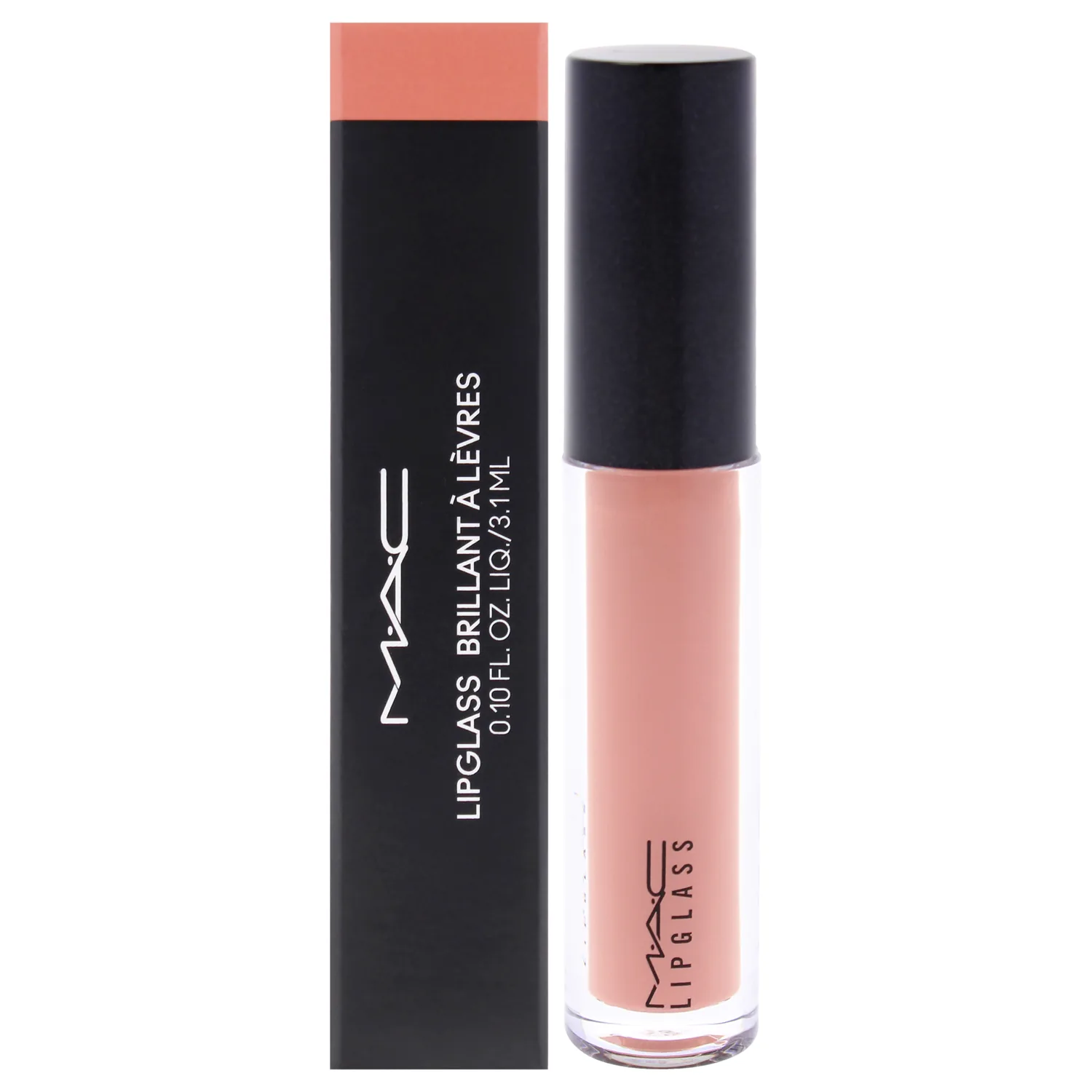 MAC Lipglass Please Me Lip Gloss 0.1 oz