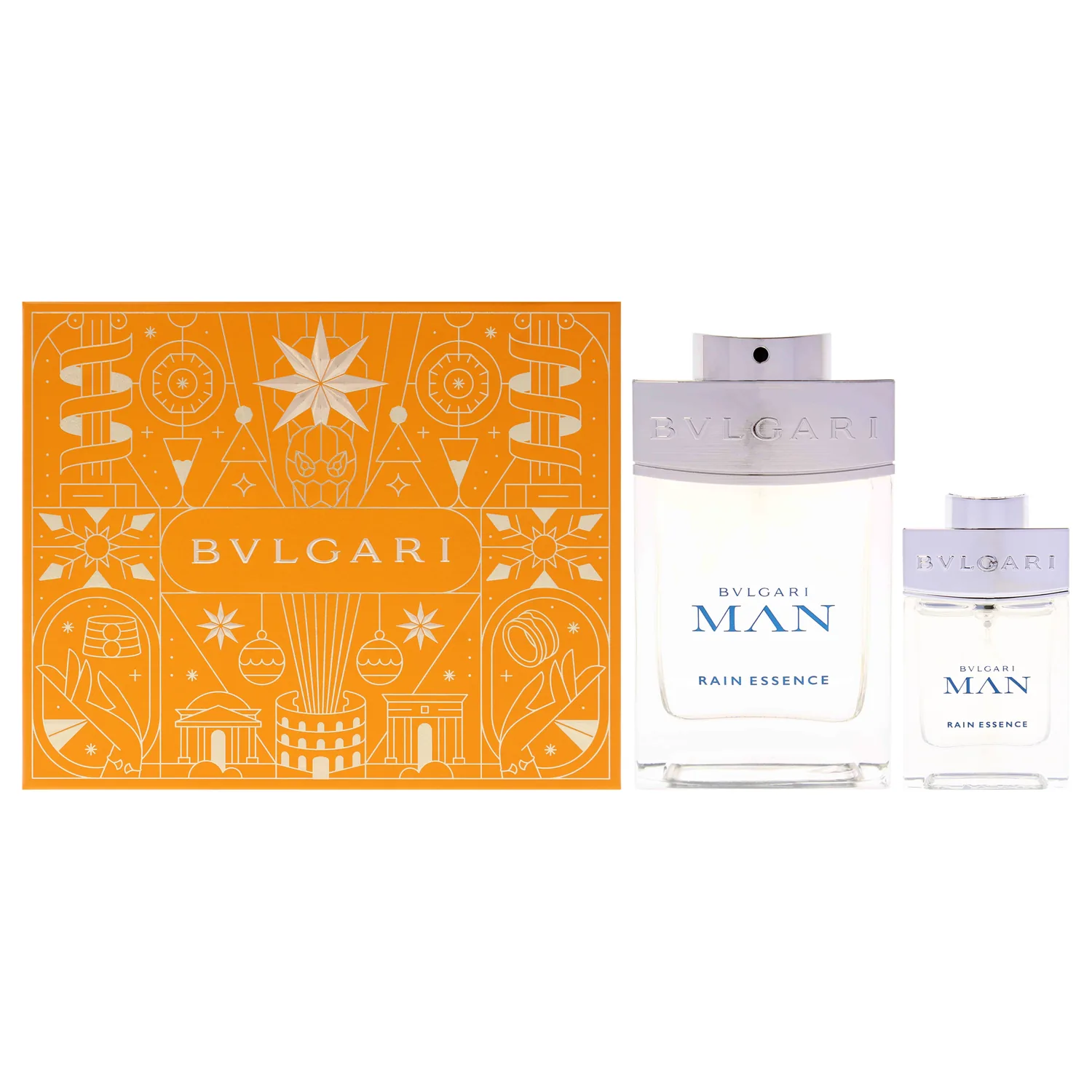 BVLGARI Man Rain Essence EDP Giftset (3.4 fl. oz + 0.5 fl. oz Travel-Sized)