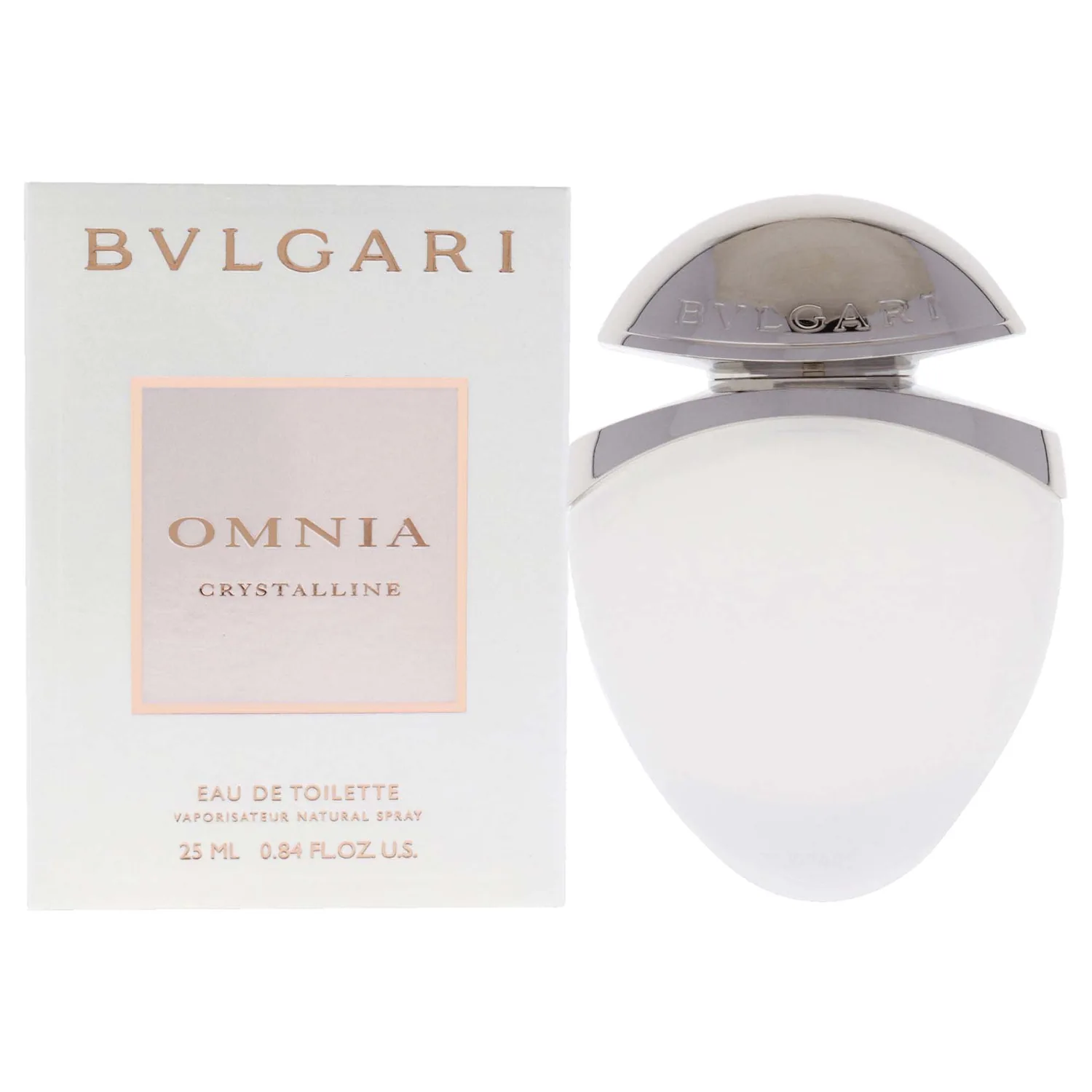 Bvlgari Omnia Crystalline Eau De Toilette Spray for Women, 0.84 Ounce
