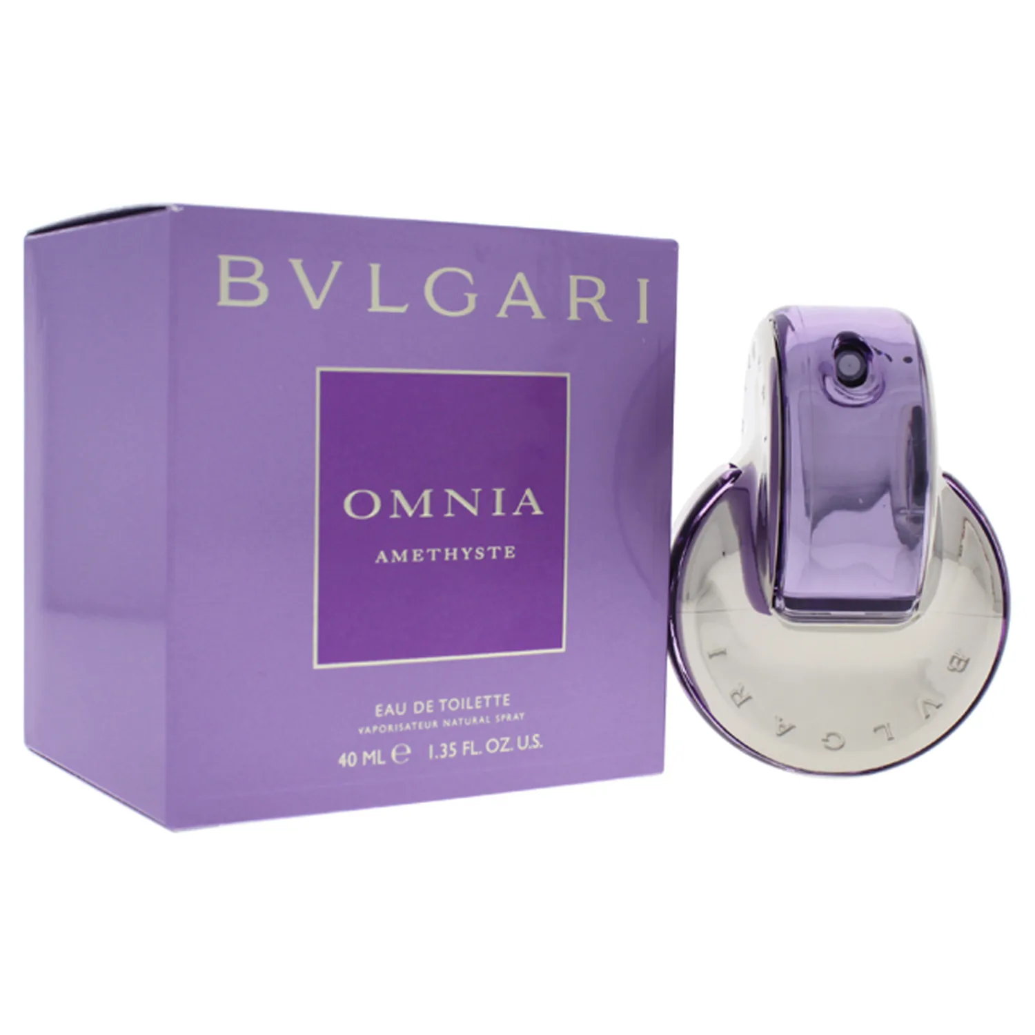 Omnia Amethyste By Bvlgari Eau De Toilette Spray 1.3 Oz Women