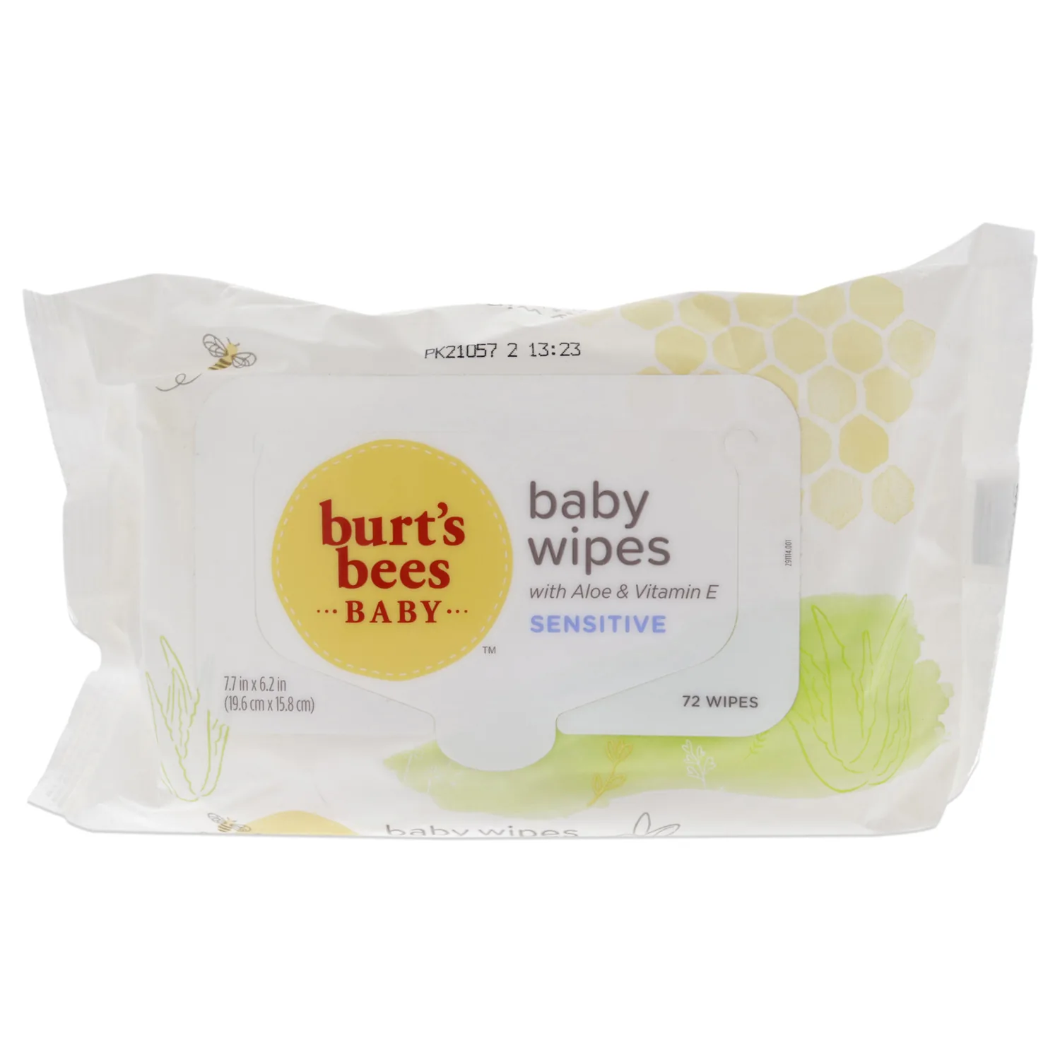 Burt's Bees Baby Chlorine-Free Wipes 72 Count