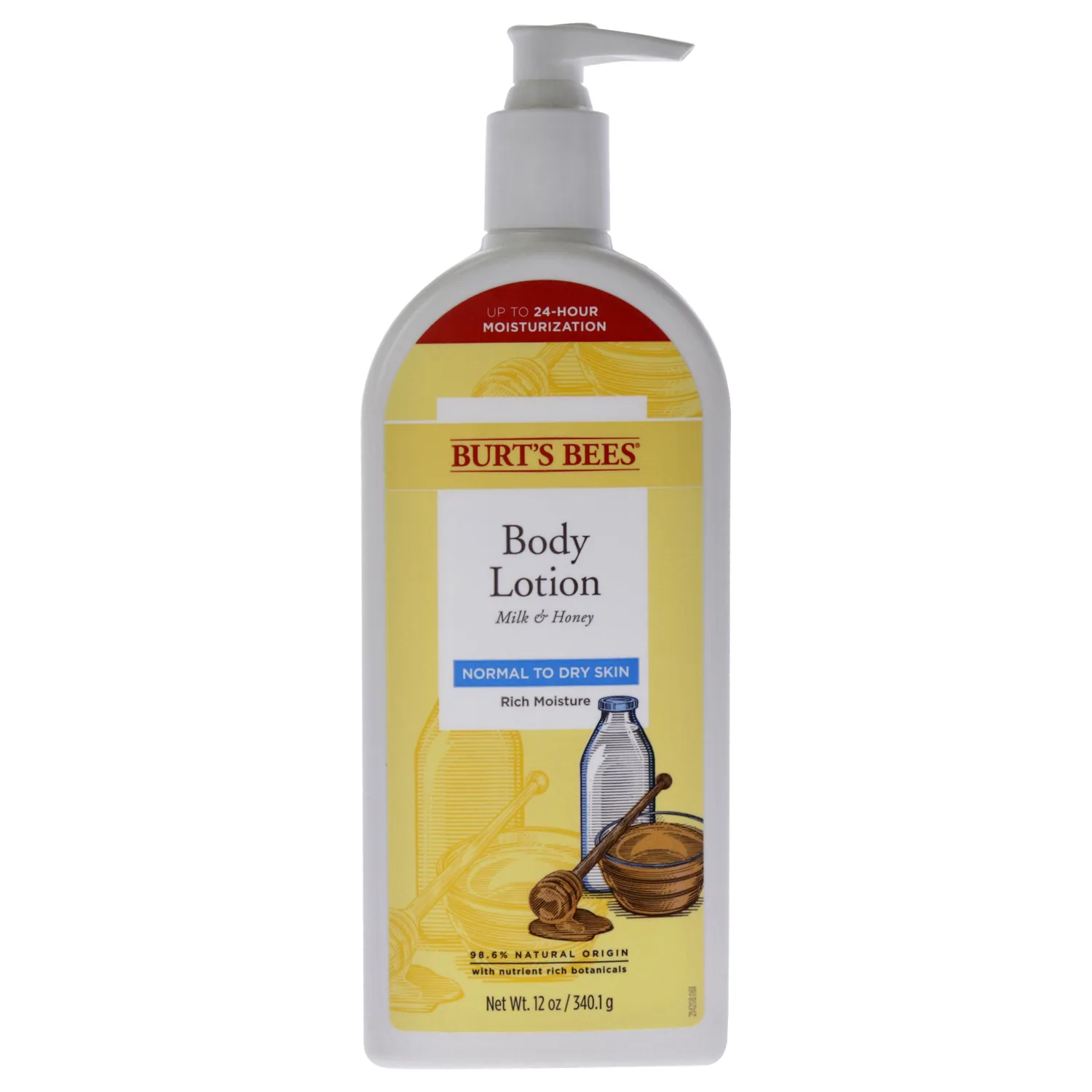 Burts Bees Milk & Honey Body Lotion 355ml / 12 oz