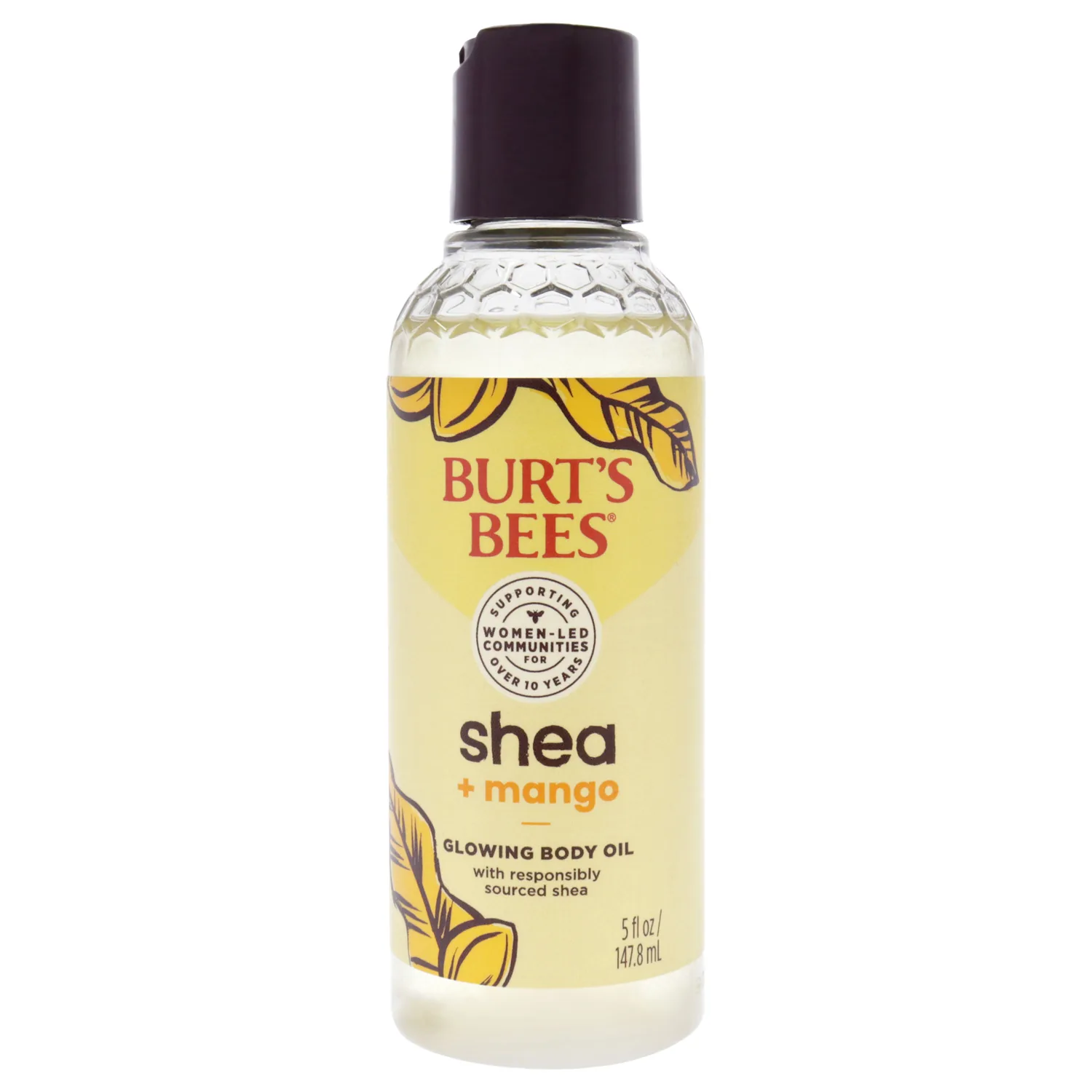 Burt's Bees Shea & Mango Glowing Body Oil, 5 FZ