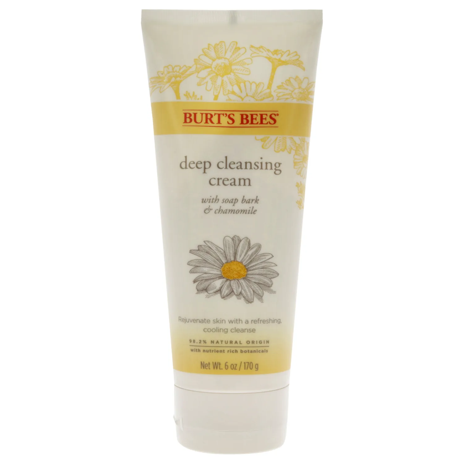Burt's Bees Deep Cleansing Cream with Soap Bark and Chamomile 177ml / 6 oz